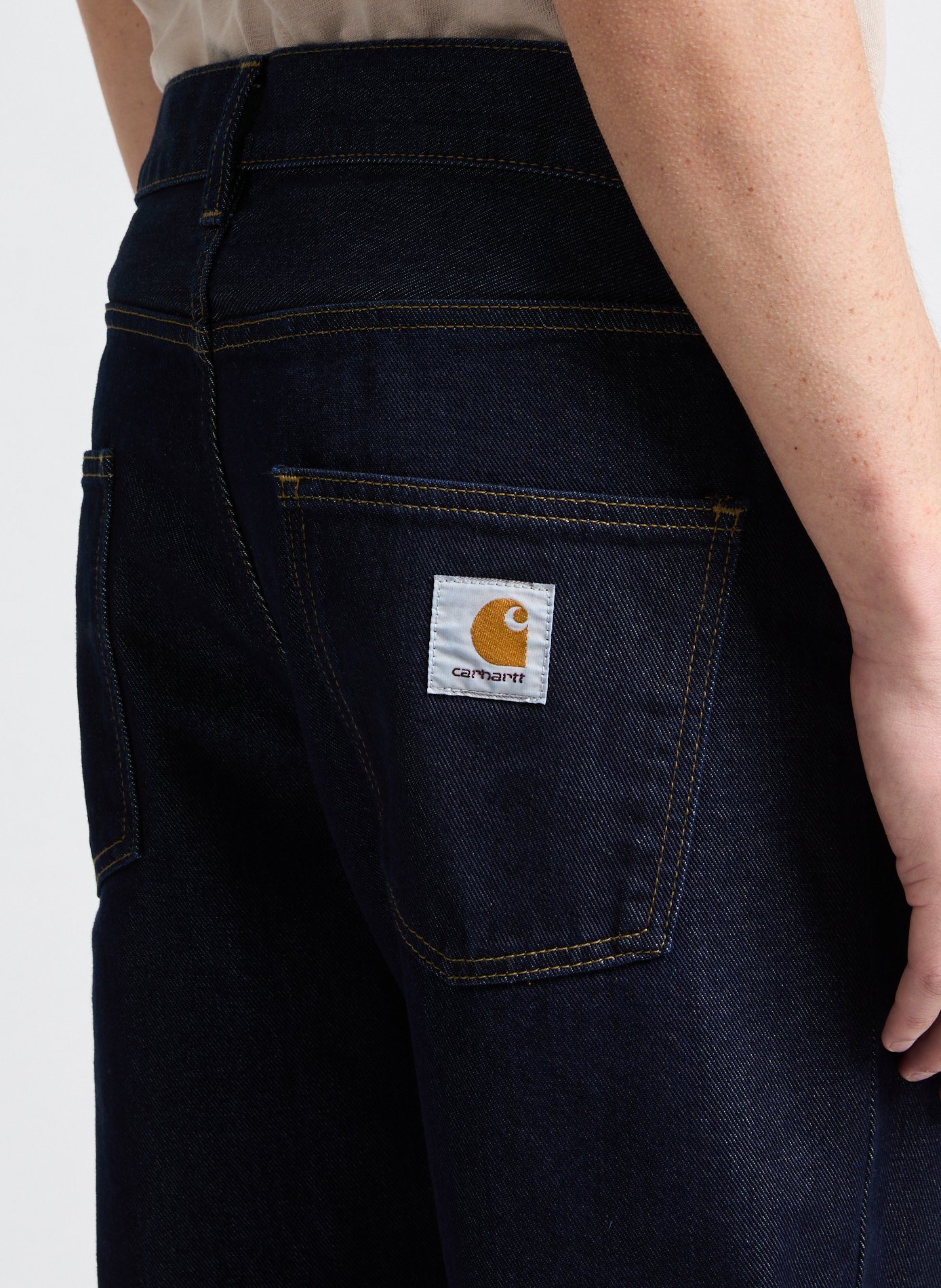Organic cotton jeans CARHARTT WIP Blue