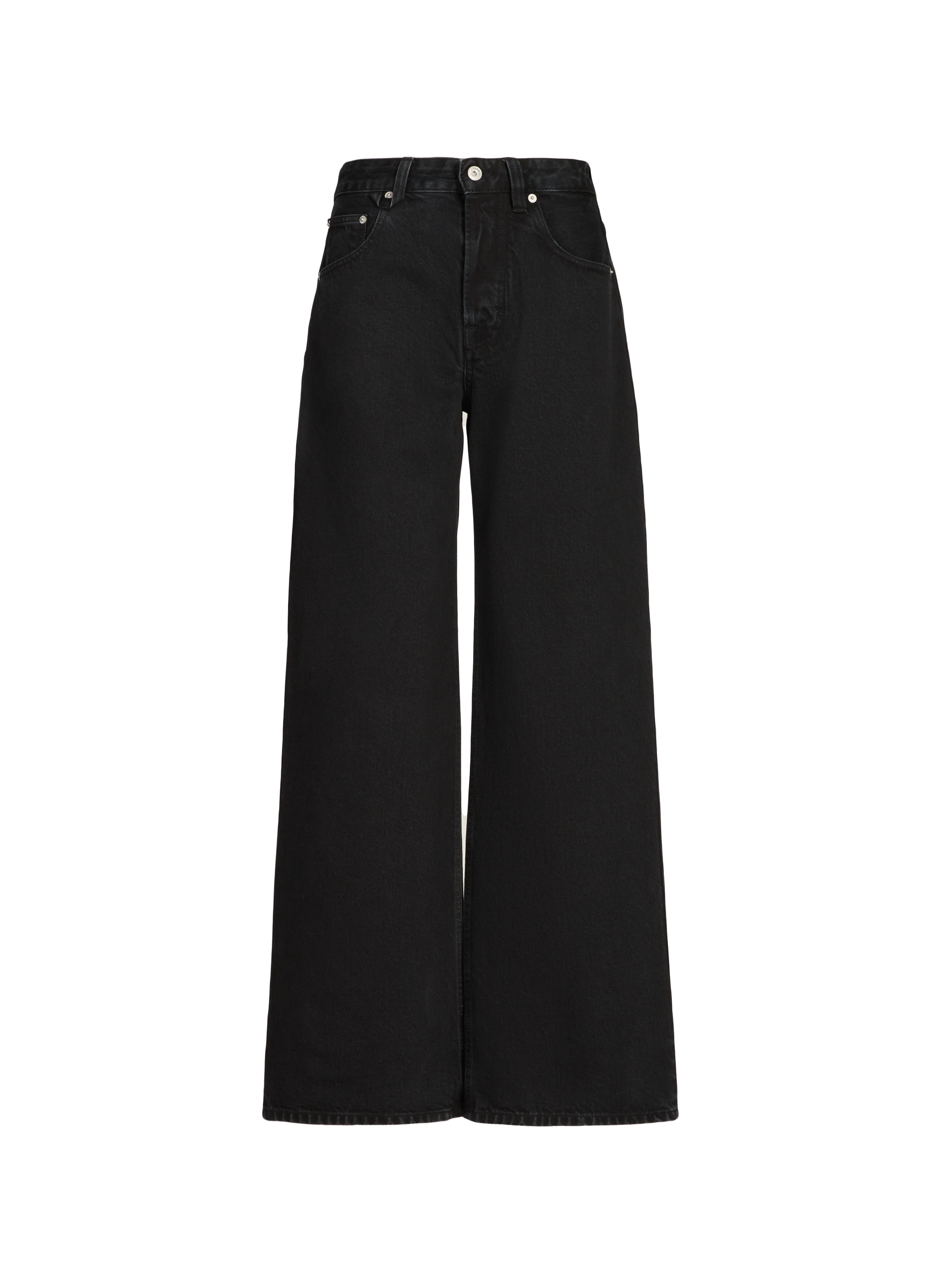Large Denim Jeans JACQUEMUS Black