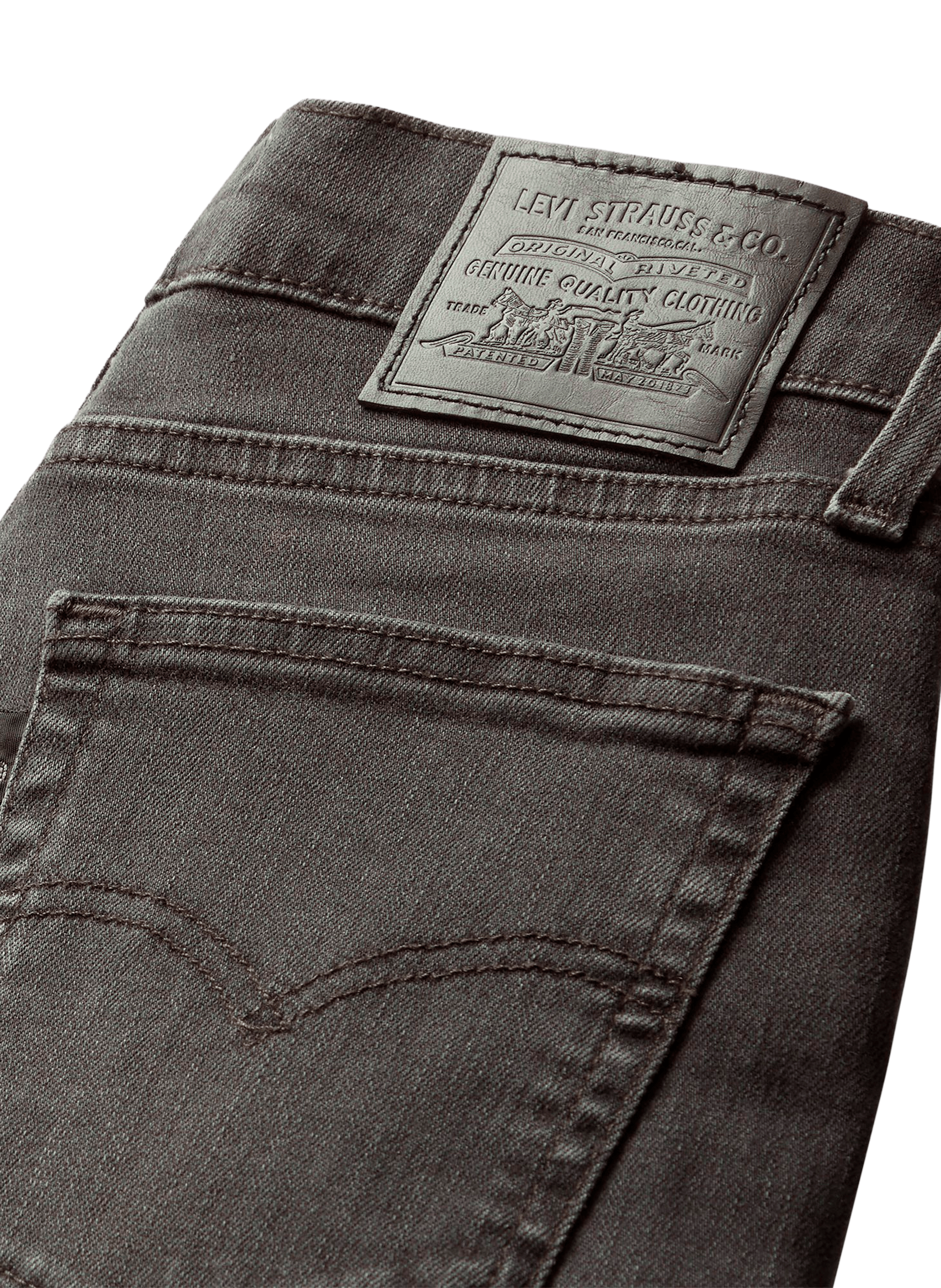 724 High Rise Straight jeans LEVI'S Black