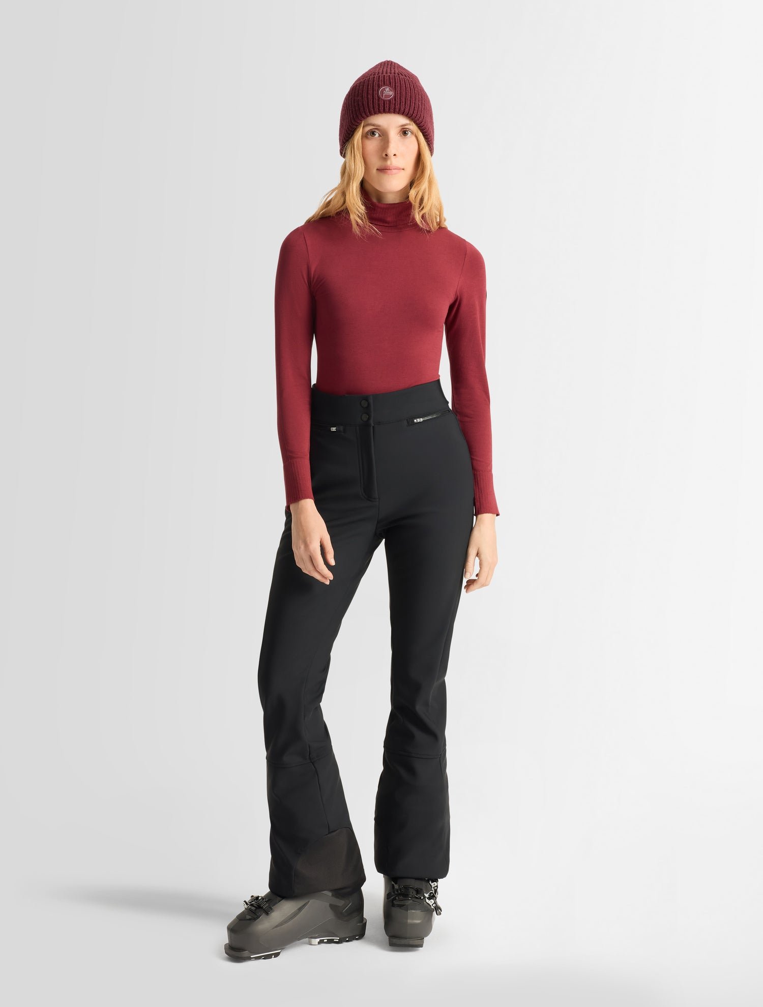 Fuseau de ski pixilae coupe ajustée FUSALP Noir