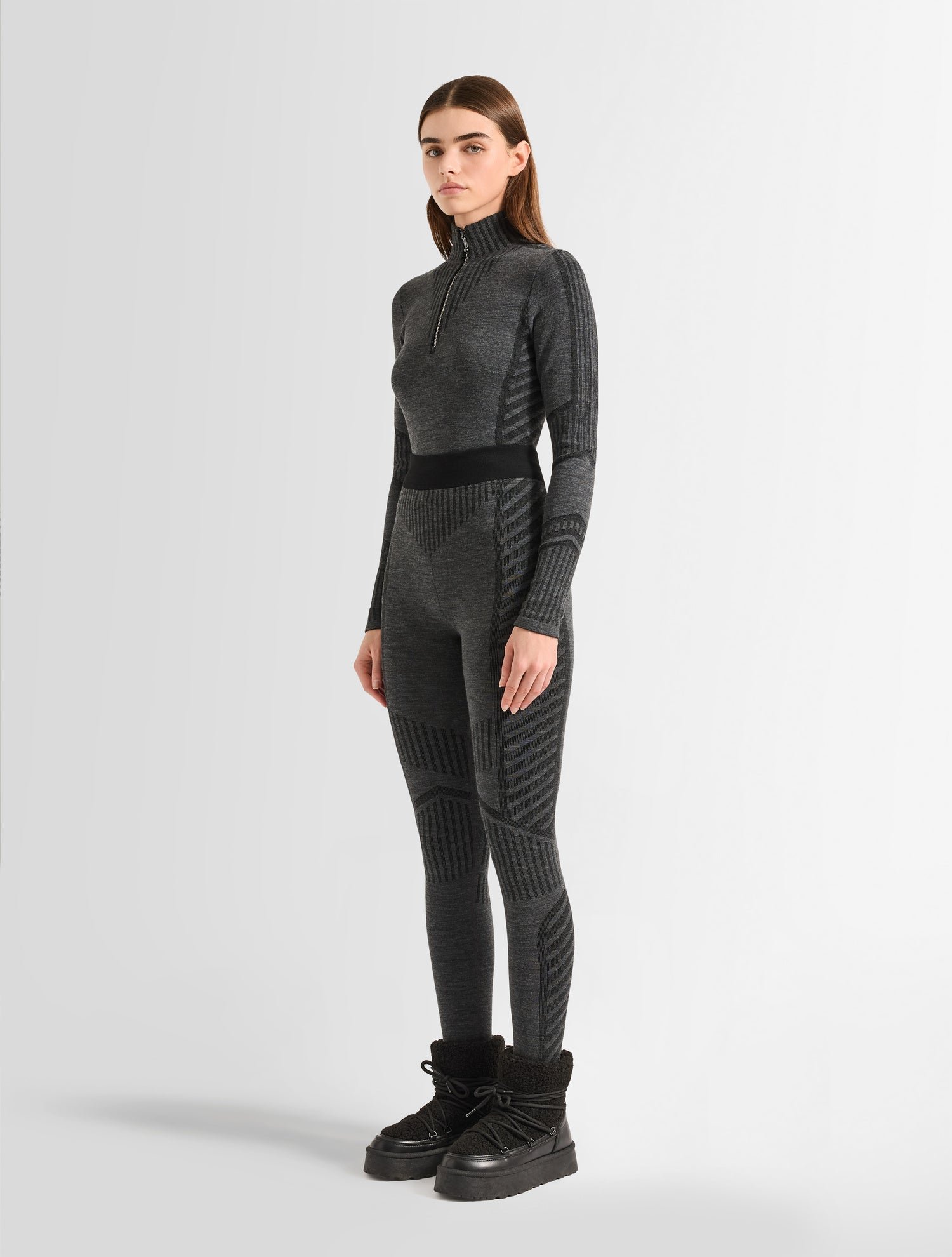 Legging seamela coupe ajustée FUSALP Gris