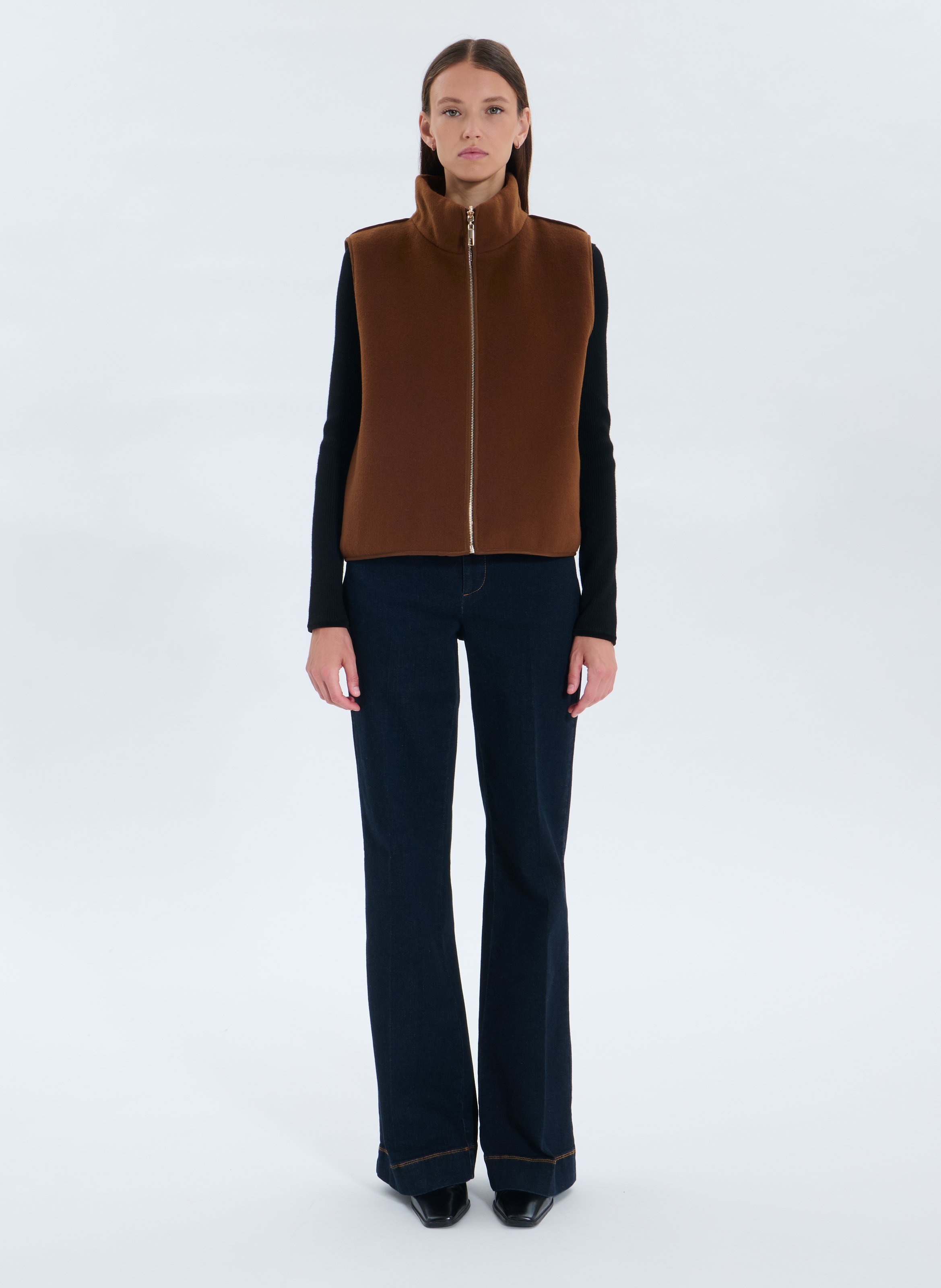 Gilet  grazie ZAPA Marron