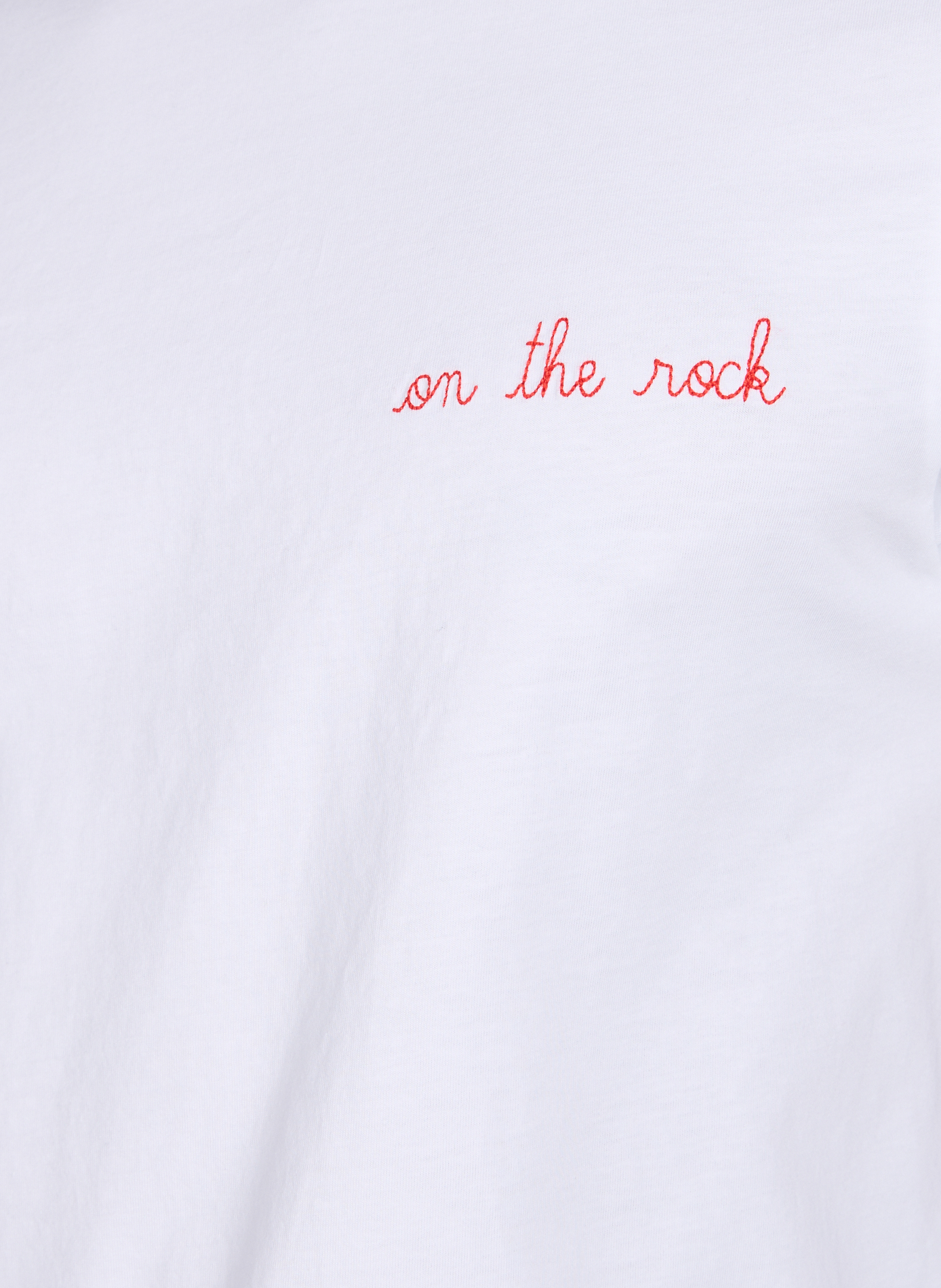 T-shirt Poitou On th rock MAISON LABICHE Blanc