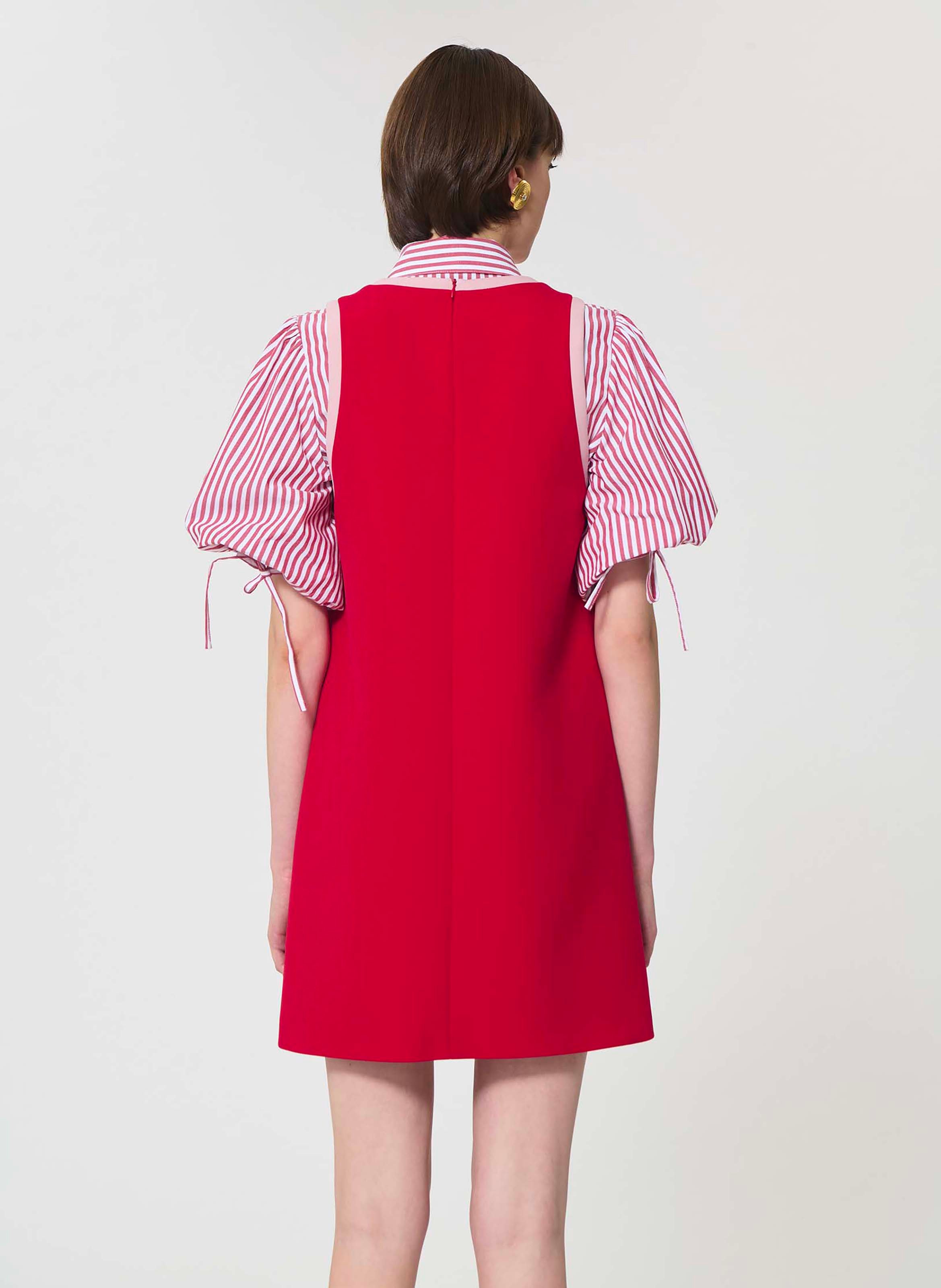 Robe rule TARA JARMON Rouge