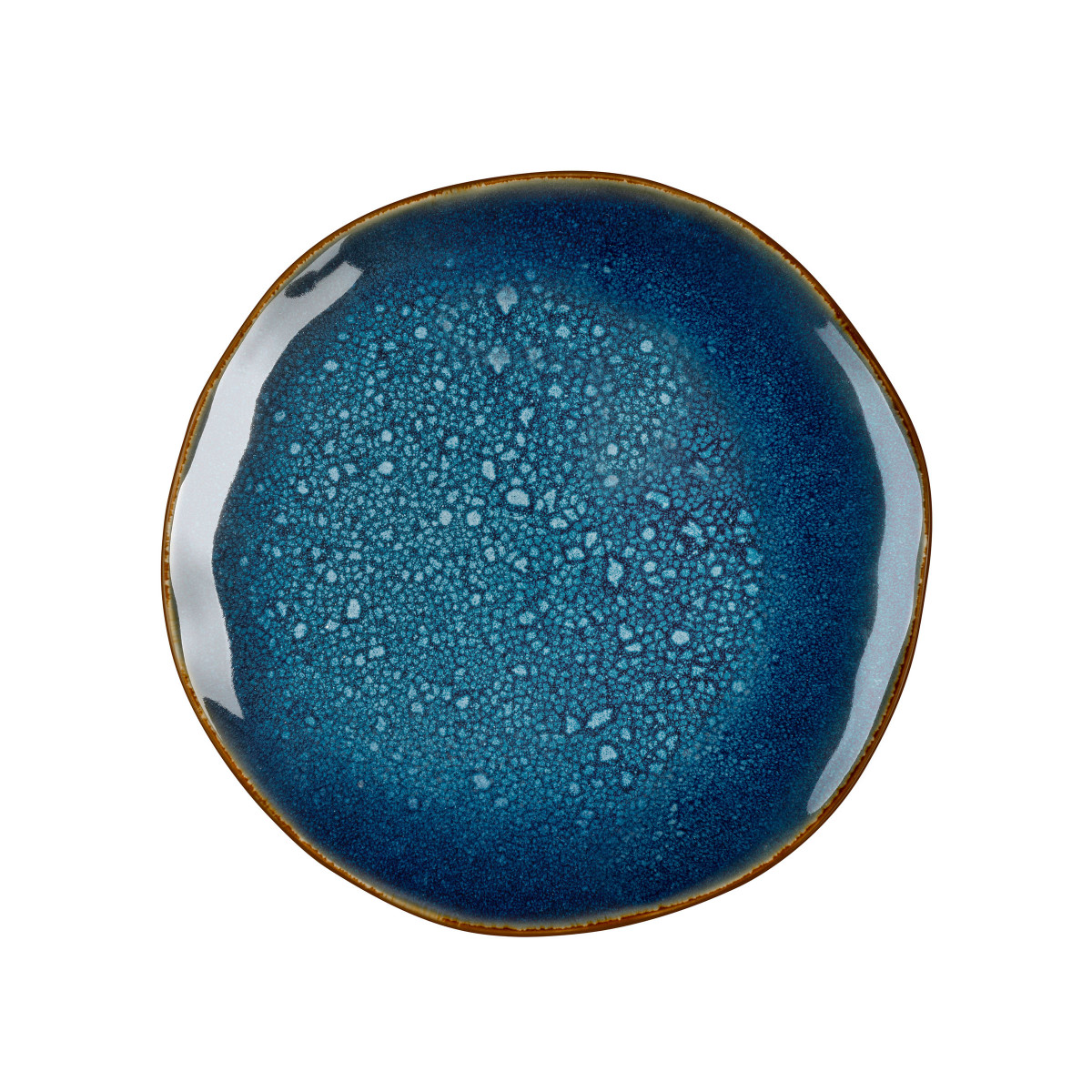 Vertigo - assiette dessert 21 cm (lot de 6) MEDARD DE NOBLAT Bleu