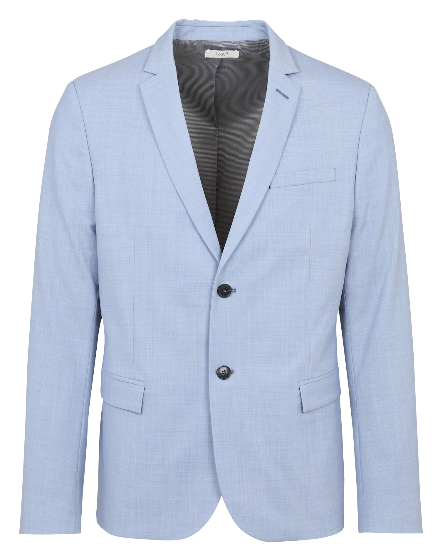 Veste tailleur en laine mélangée IKKS Bleu
