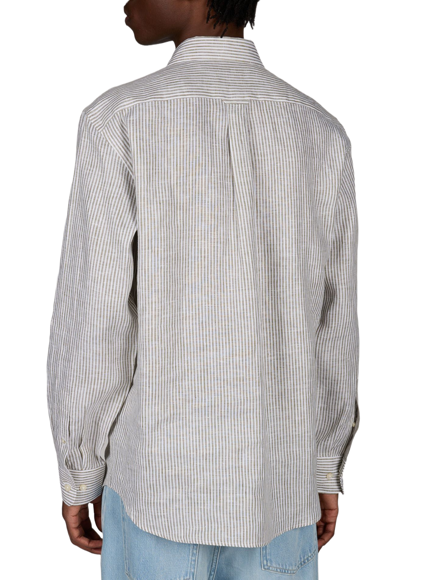 Linen shirt FACONNABLE Green
