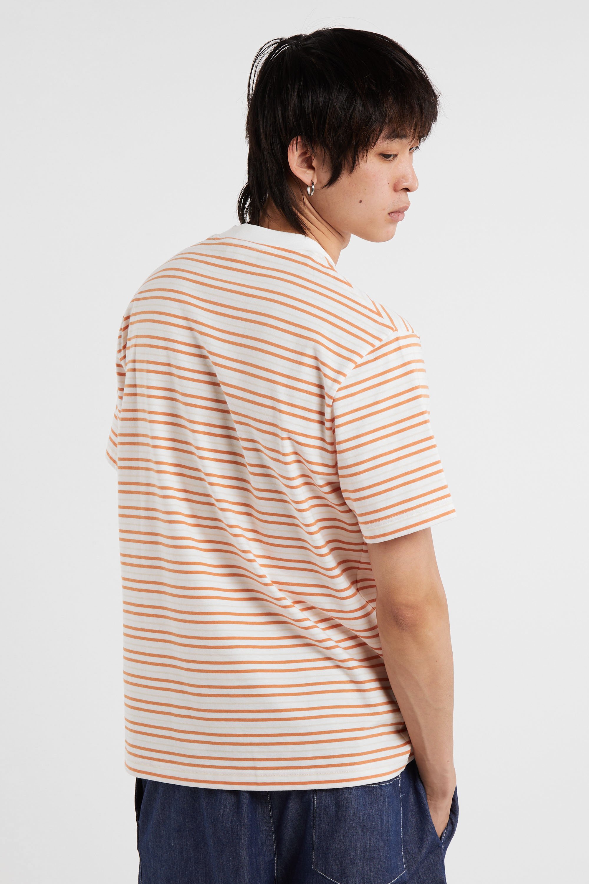 T-shirt tee-shirt LACOSTE Orange