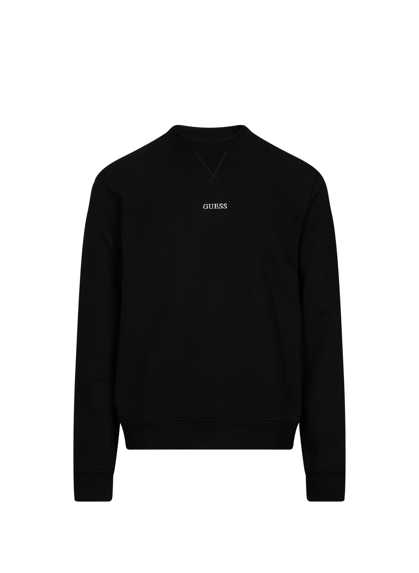 Logo cotton-blend jumper GUESS Black