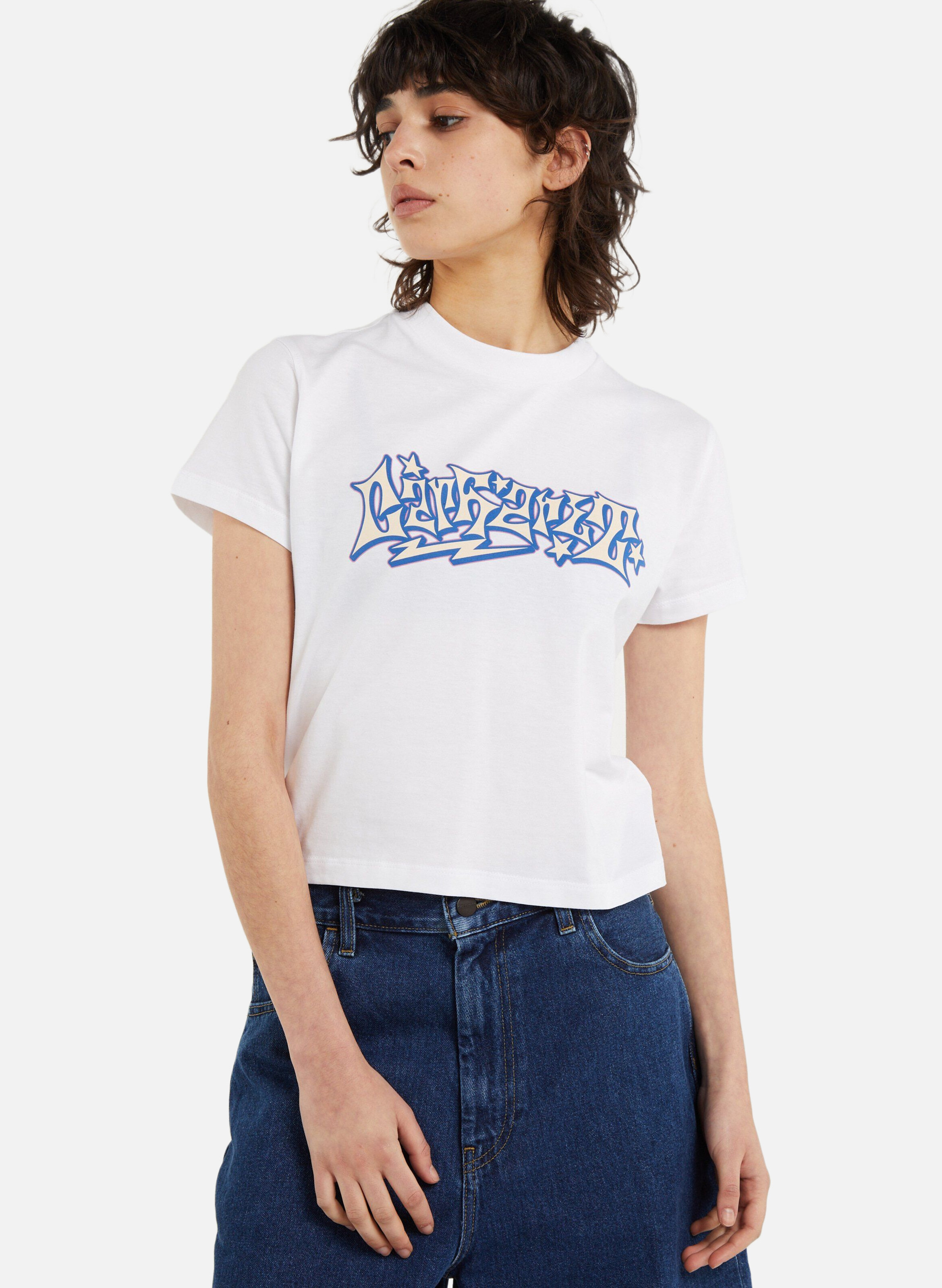 T-shirt w' s/s supa t-shirt | Blanc CARHARTT WIP Femme