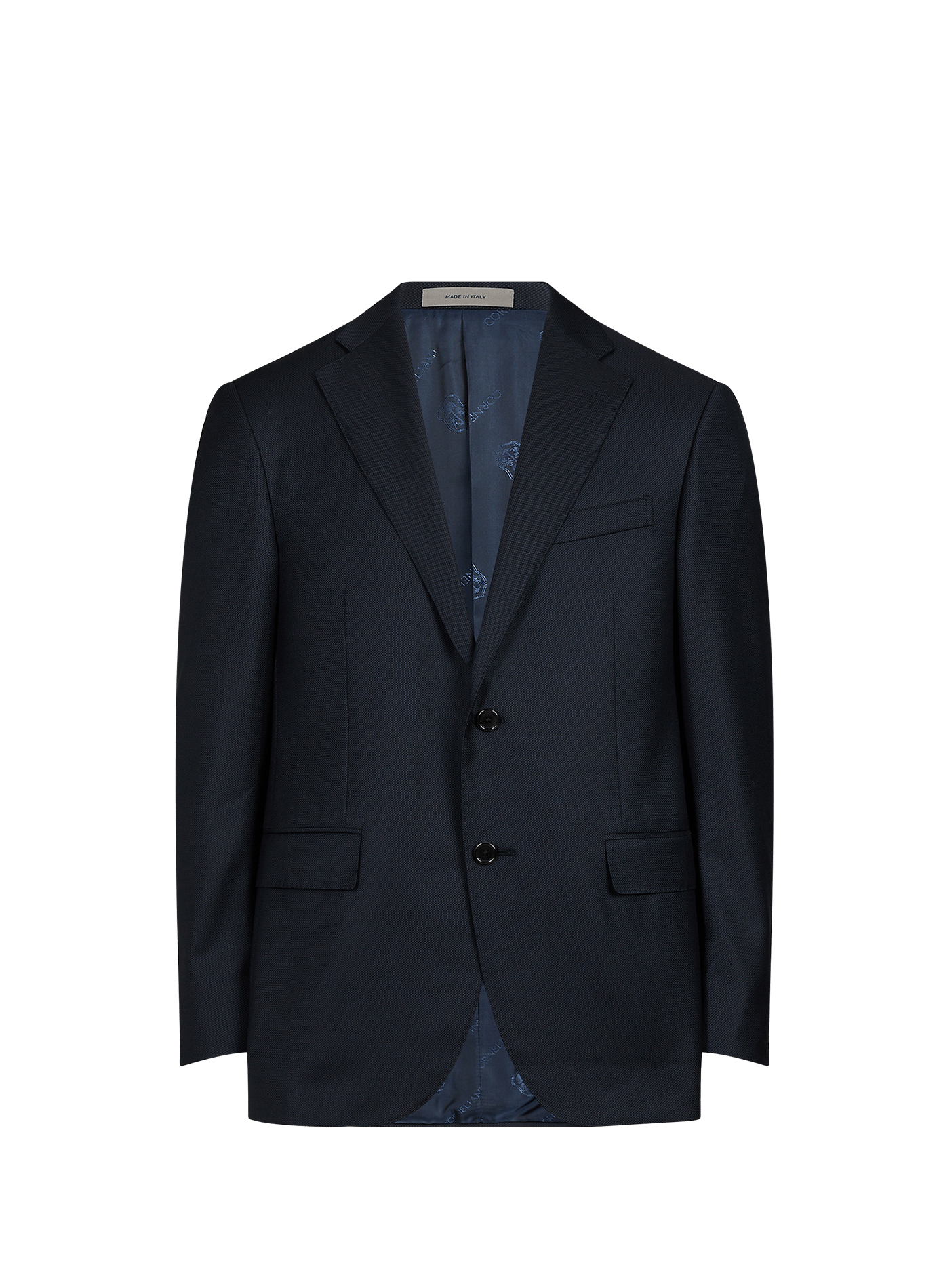 Tailored suit in virgin wool CORNELIANI Blue