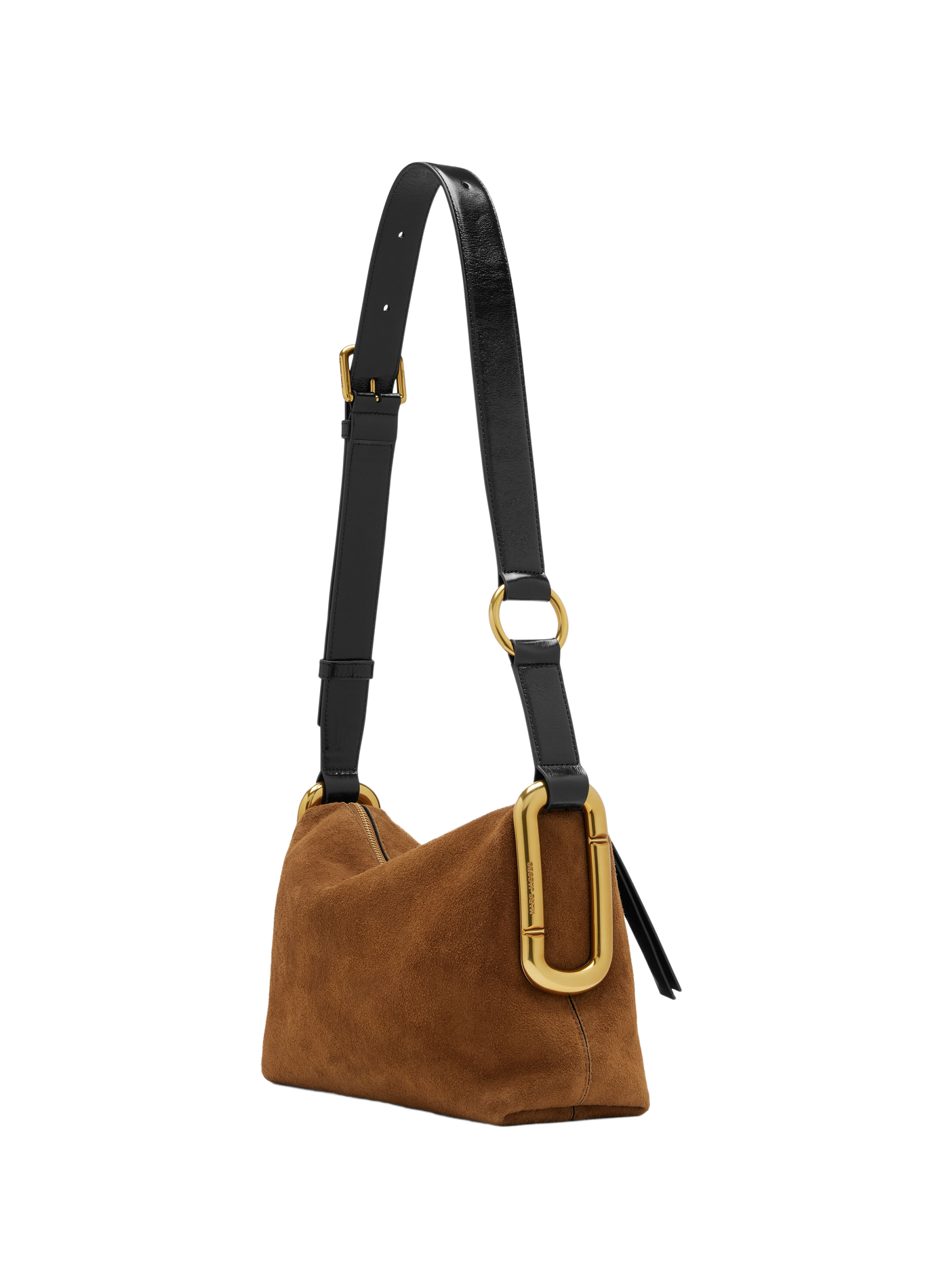 Schoudertas The Scene Medium van suède leer MARC JACOBS Bruin