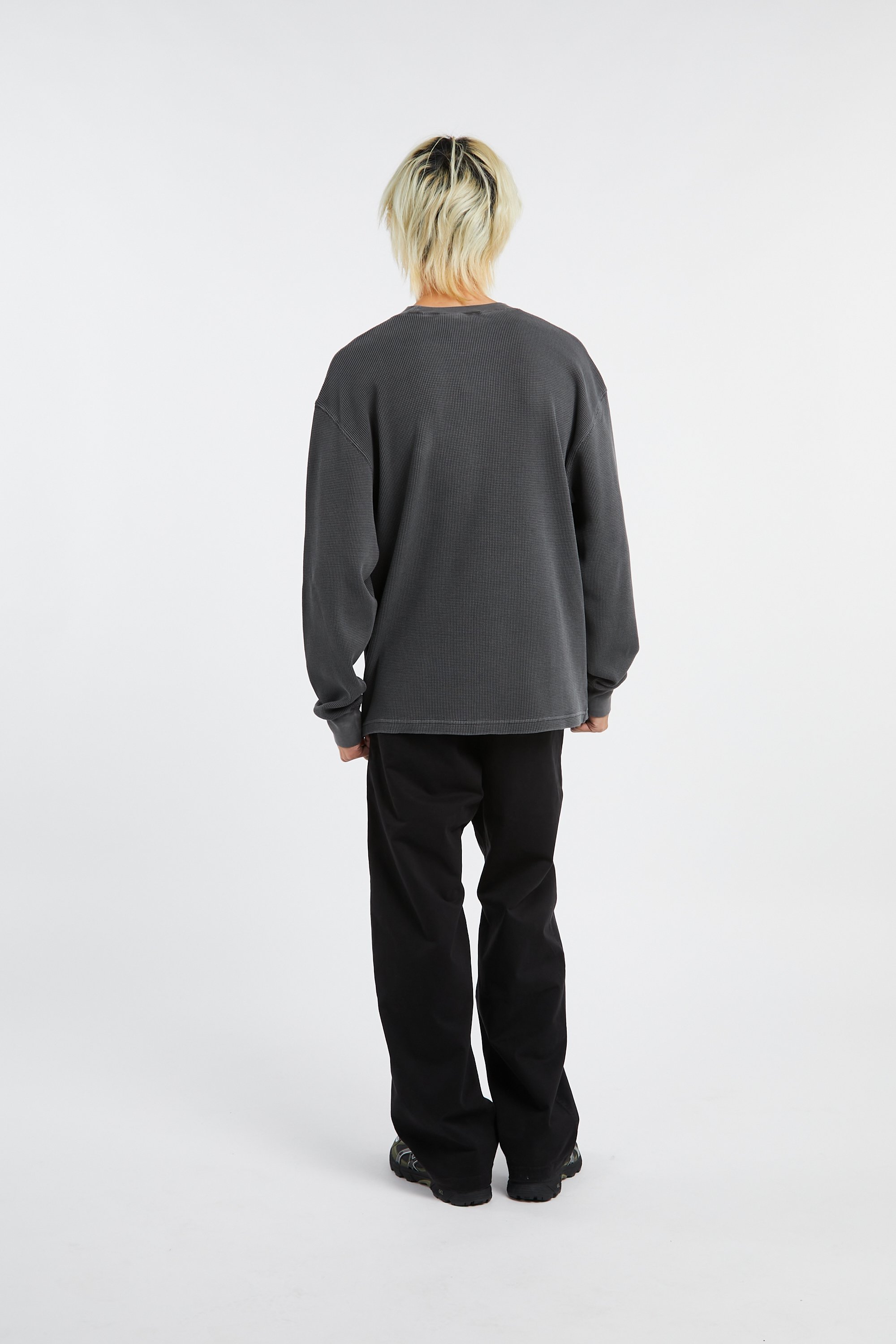 Sweatshirt l/s vista waffle t-shirt CARHARTT WIP Noir