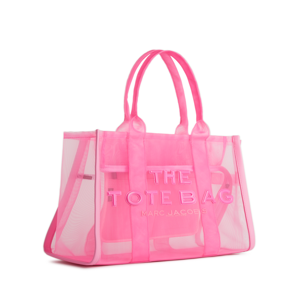 Marc Jacobs The Tote Large Mesh Tote Bag In Pink