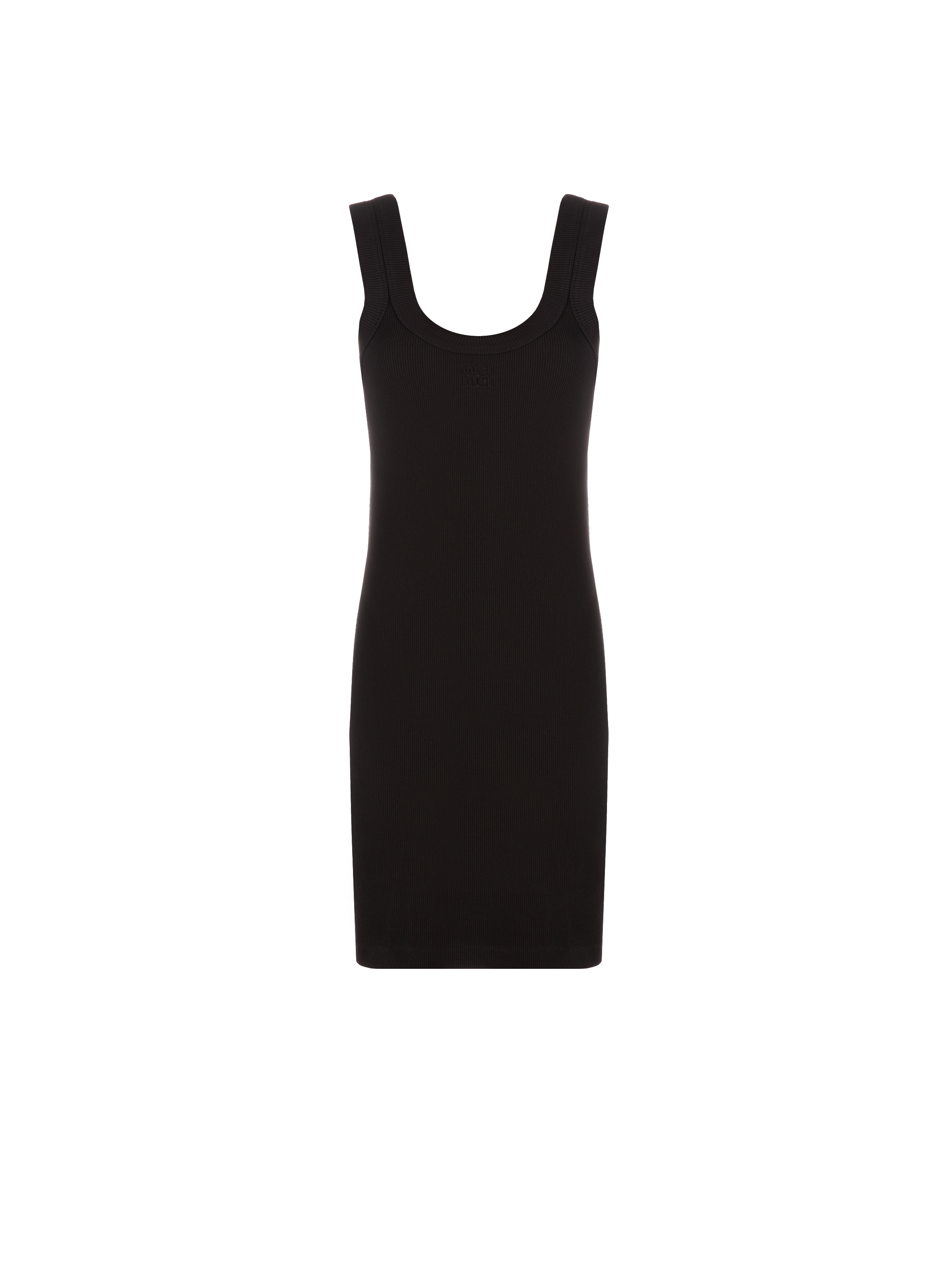 Ribbed mini dress ALEXANDER WANG Black
