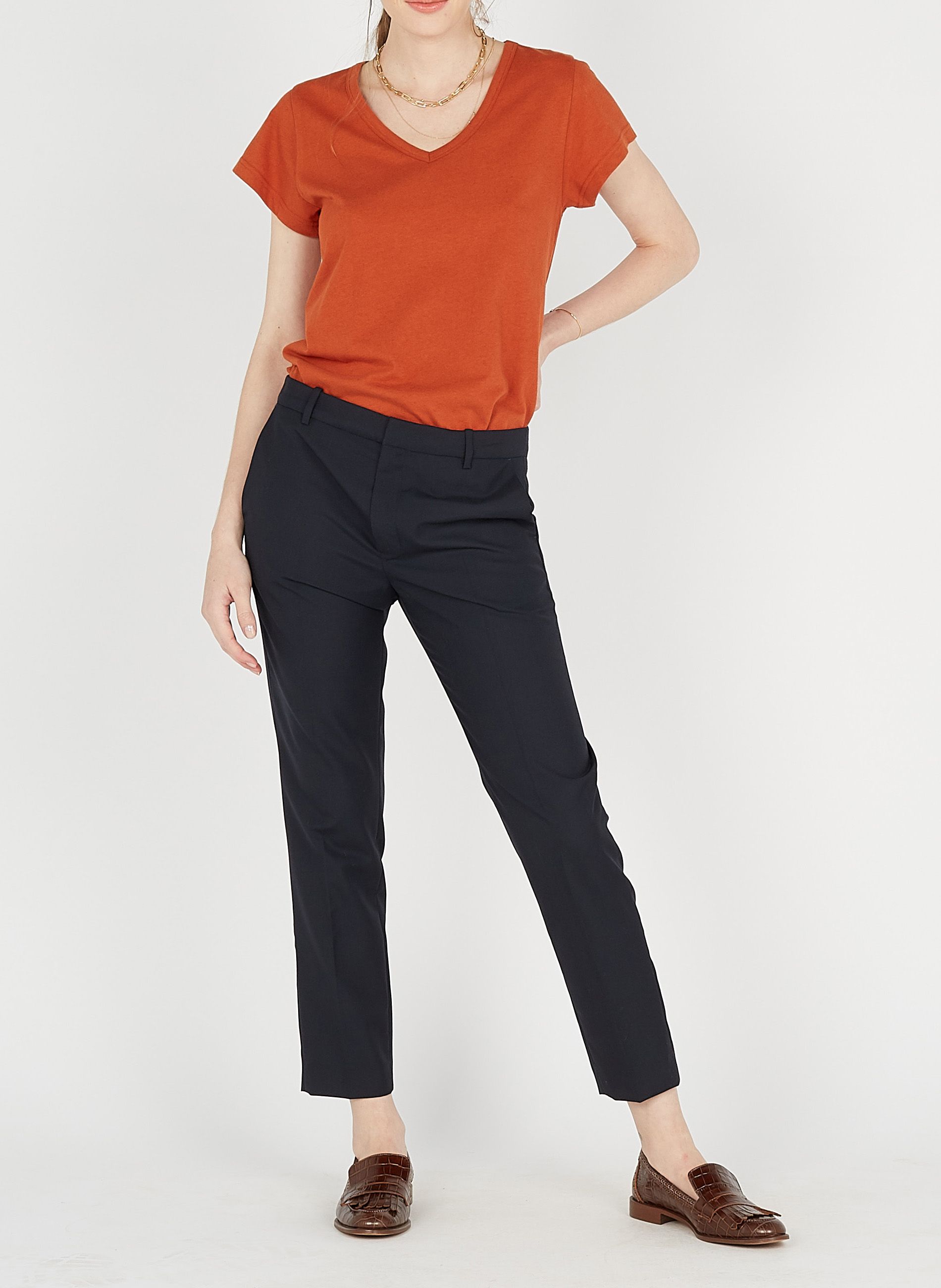 Pantalon femme | skinny, droit, slim ou taille haute Gris Femme | Vib's