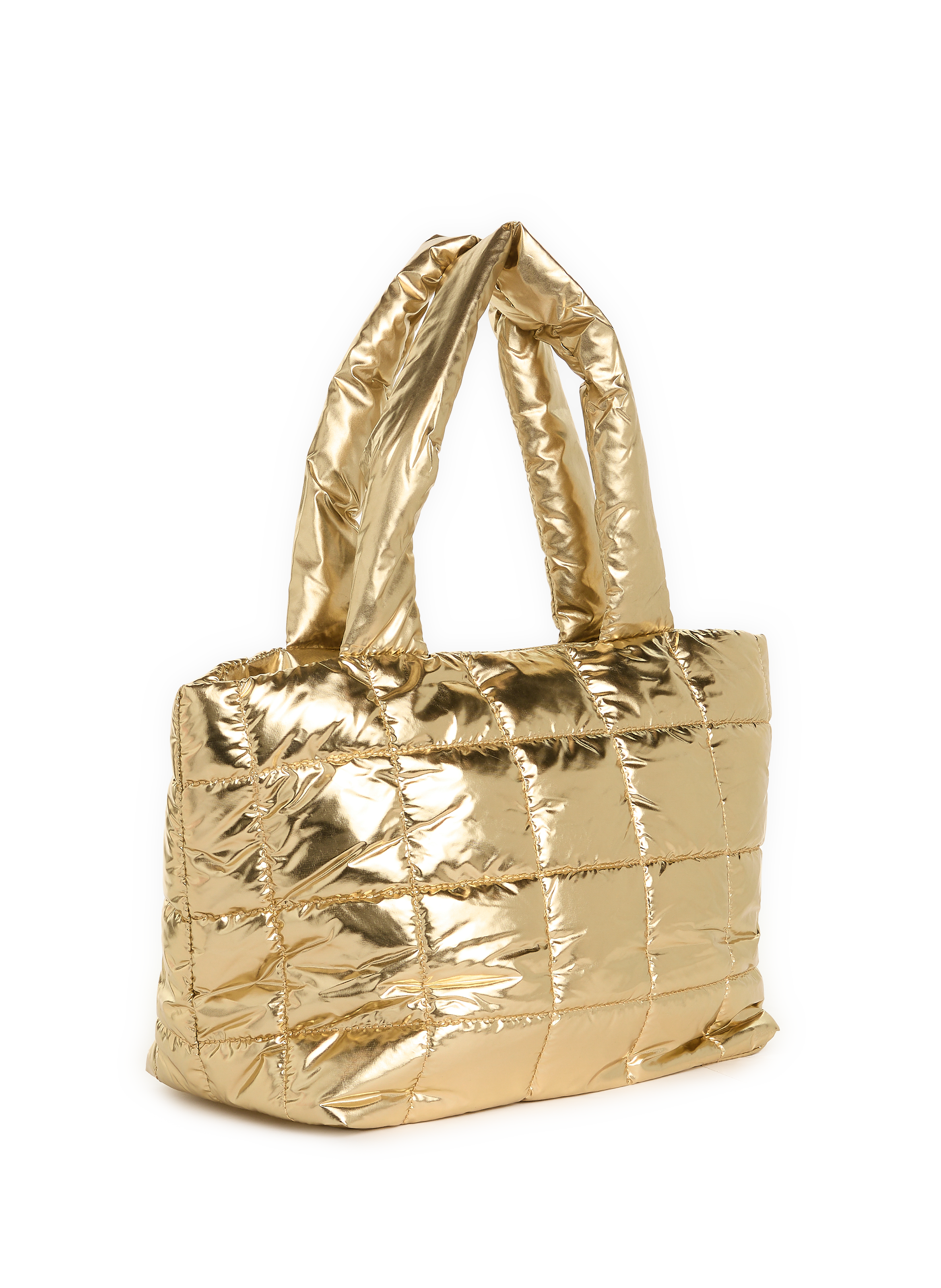 Sac à main matelassé  AU PRINTEMPS PARIS Doré