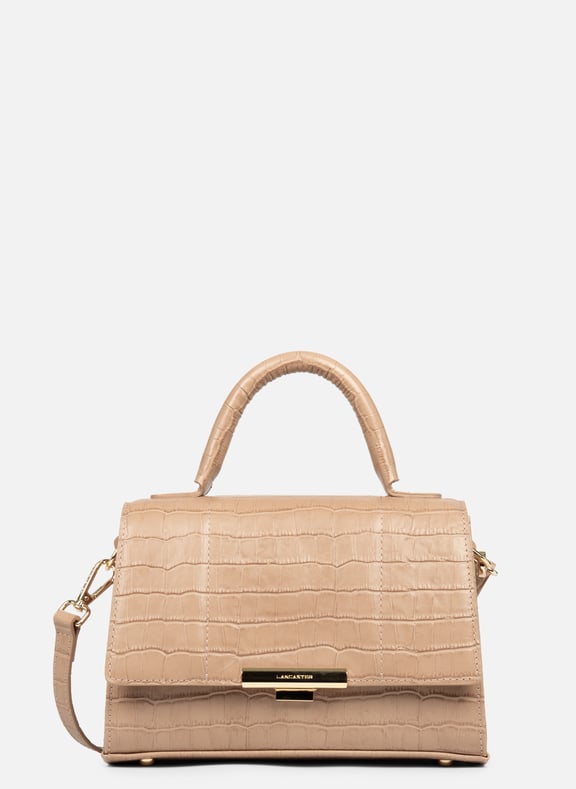 Petit sac à main - exo trinity Beige by LANCASTER LANCASTER Petit sac à main - exo trinity Beige