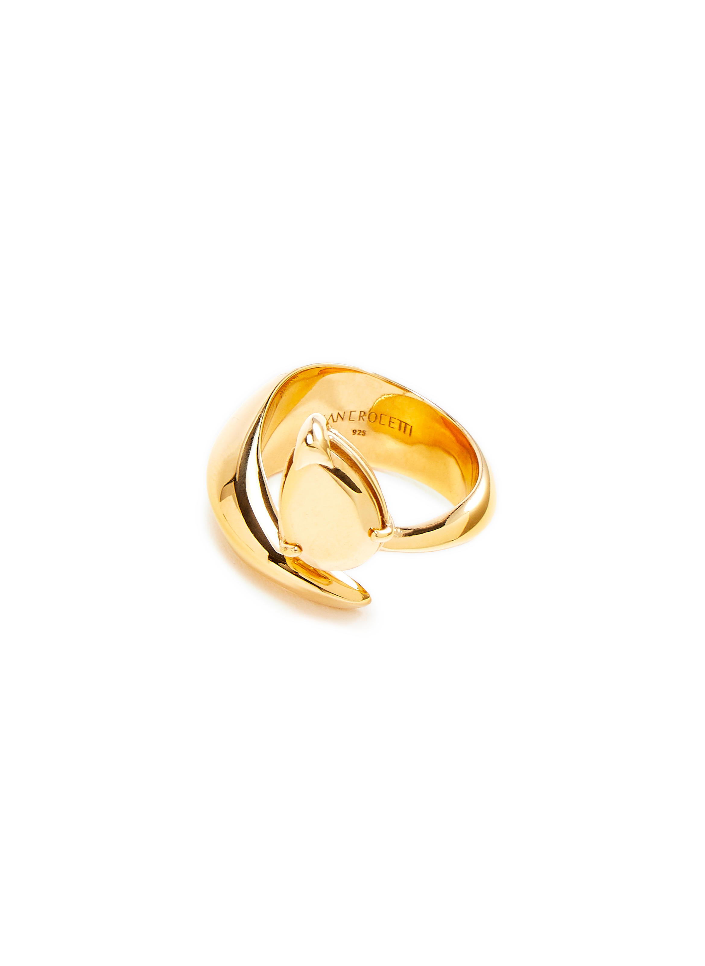 Hard Alien Ring ALAN CROCETTI Golden