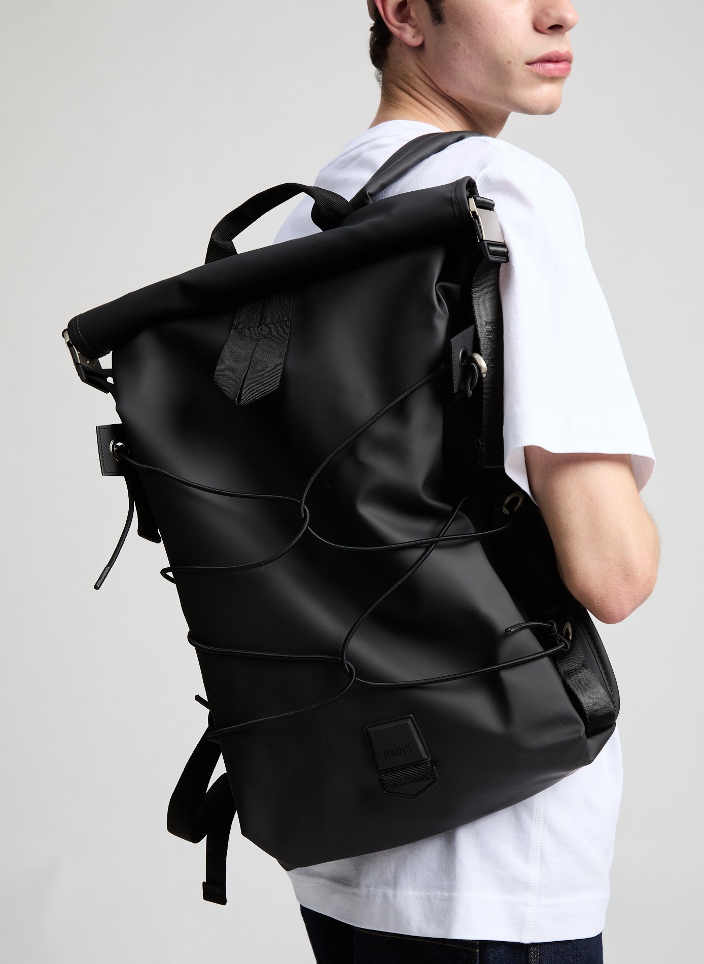 Sac à dos Trail Cord Rolltop  Noir