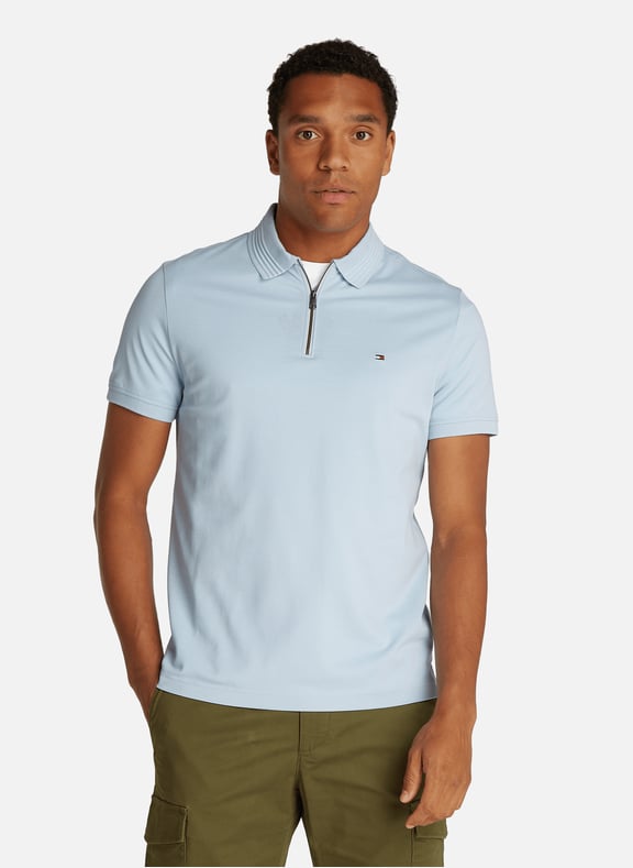 Cotton polo shirt Blue by TOMMY HILFIGER TOMMY HILFIGER Cotton polo shirt Blue