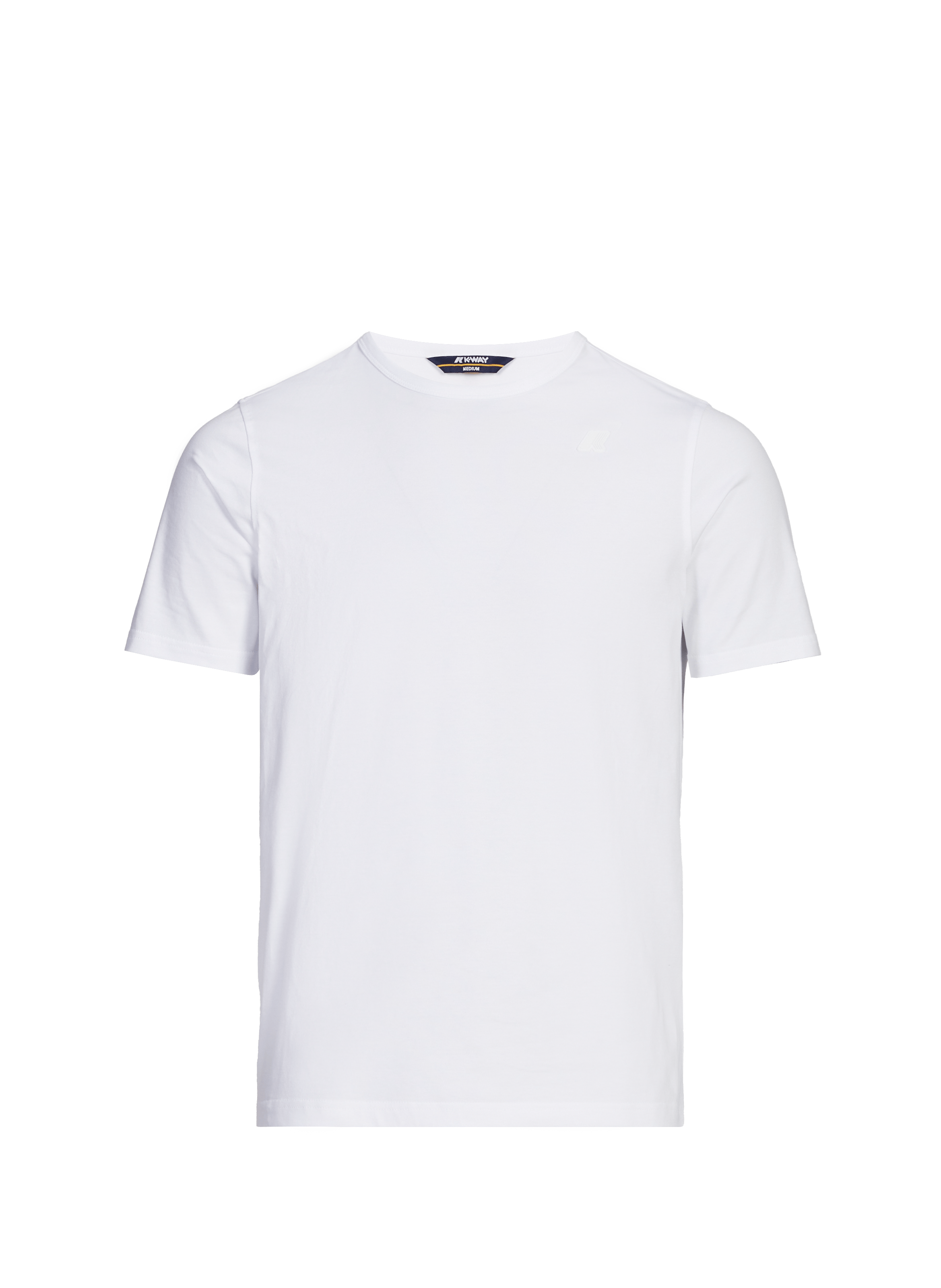 Cotton Jersey T-shirt K-WAY White