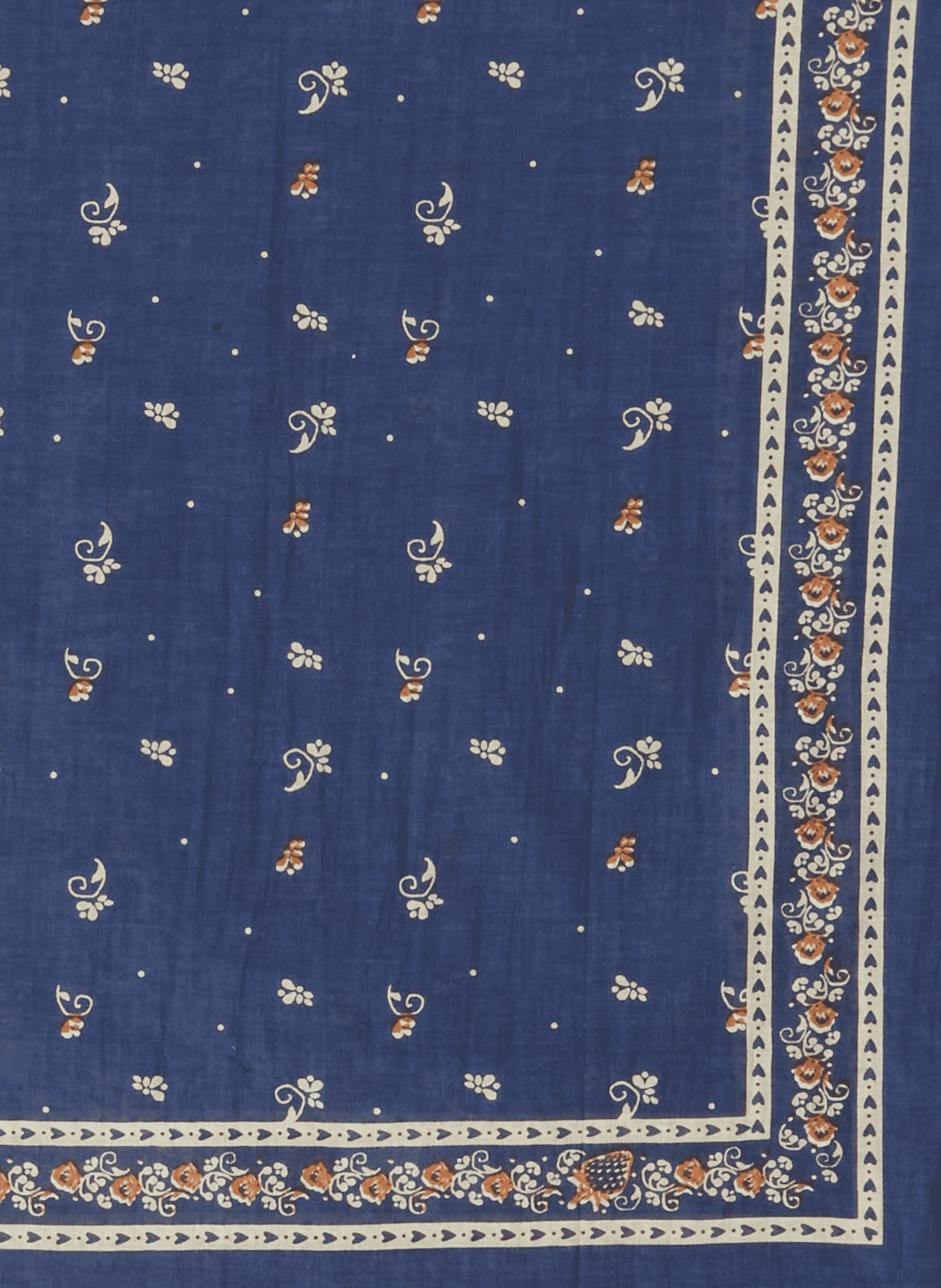 Foulard imprimé en coton BECKSÖNDERGAARD Multicolore