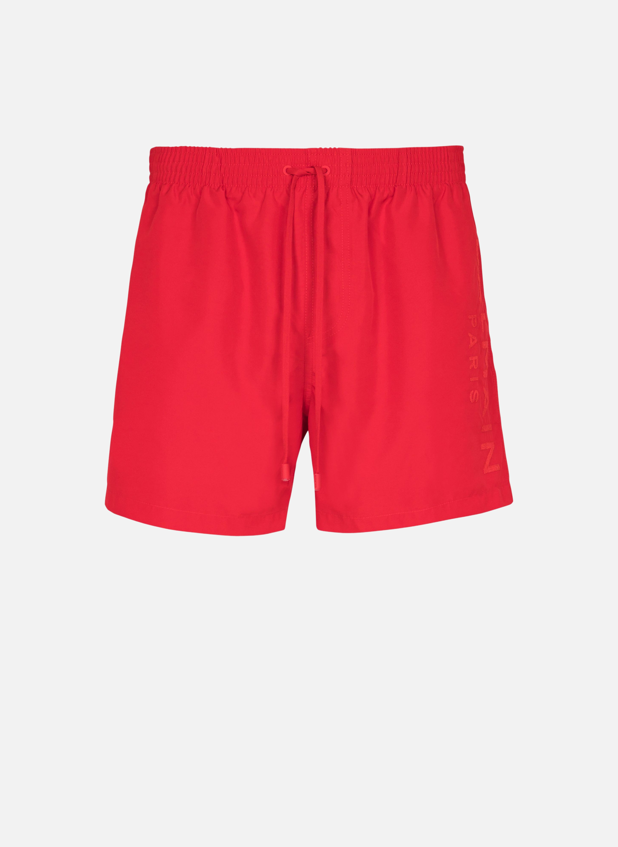 Short de bain brodé balmain paris BALMAIN Rouge
