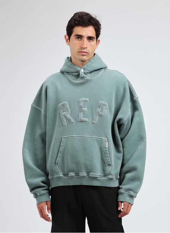 Cotton hoodie Green by REPRESENT REPRESENT Cotton hoodie Green