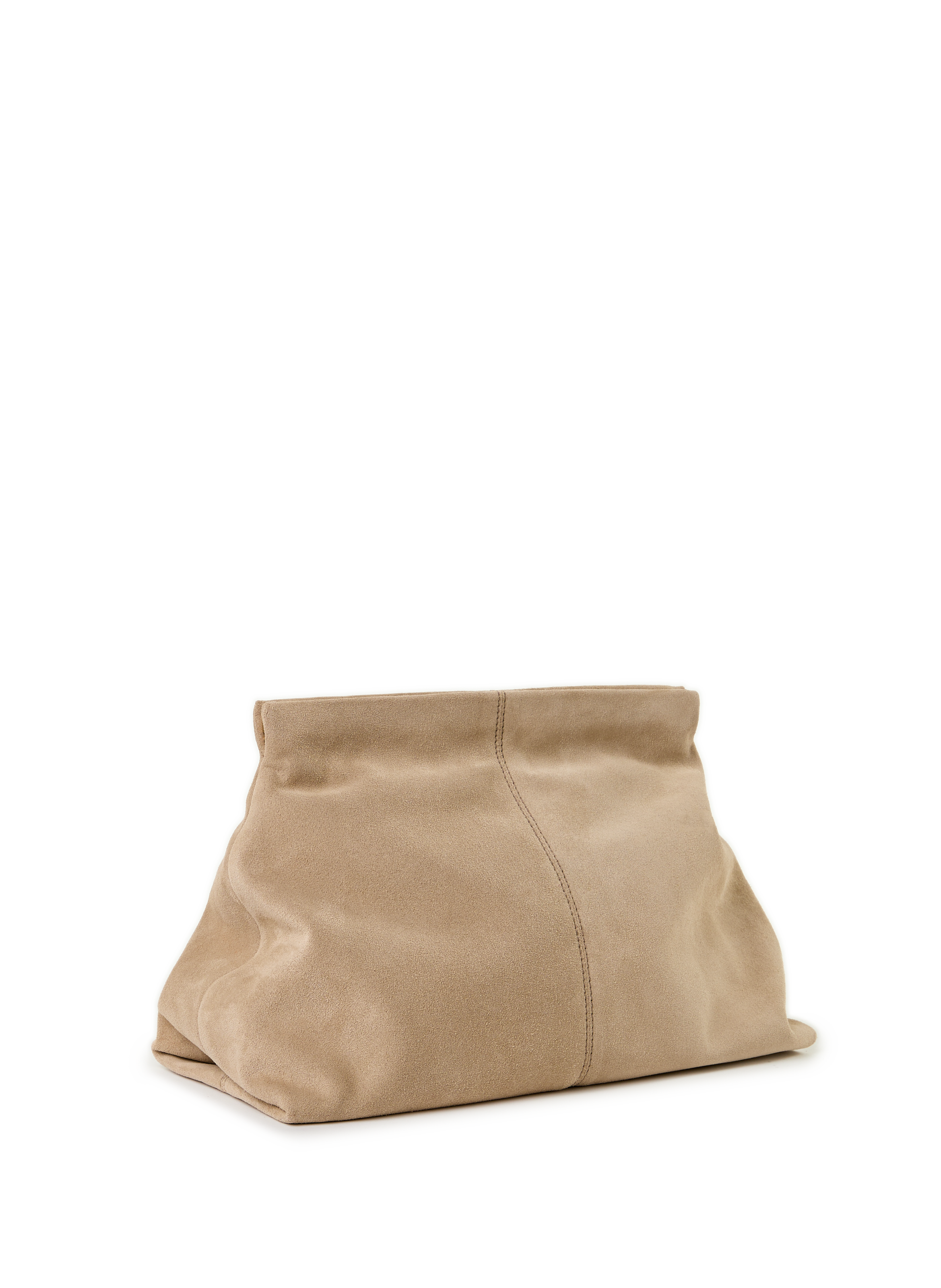 Pochette Clay en cuir FLATTERED Marron