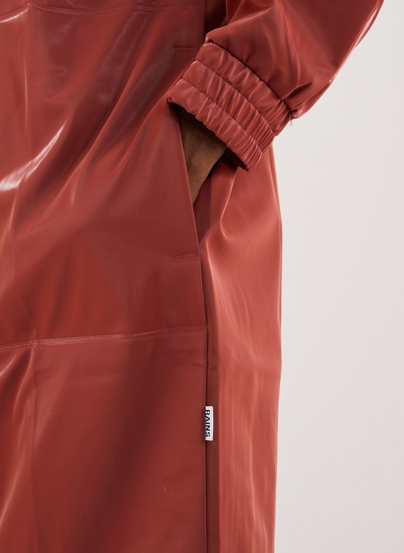 Parka à capuche réglable RAINS Multicolore