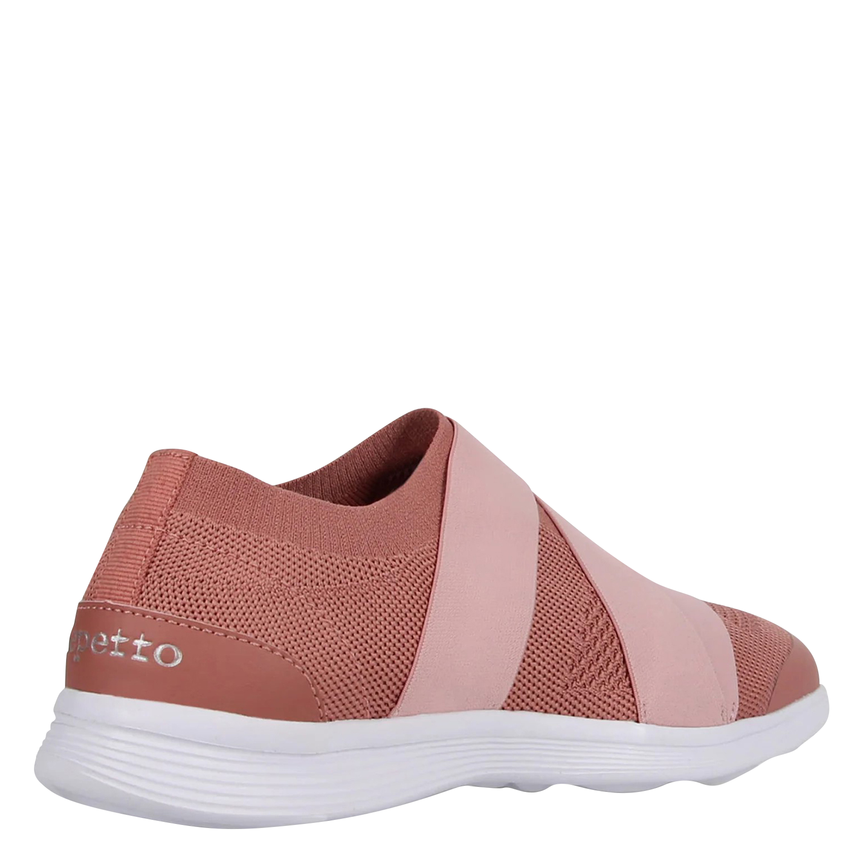 Baskets basses en maille stretch REPETTO Rose