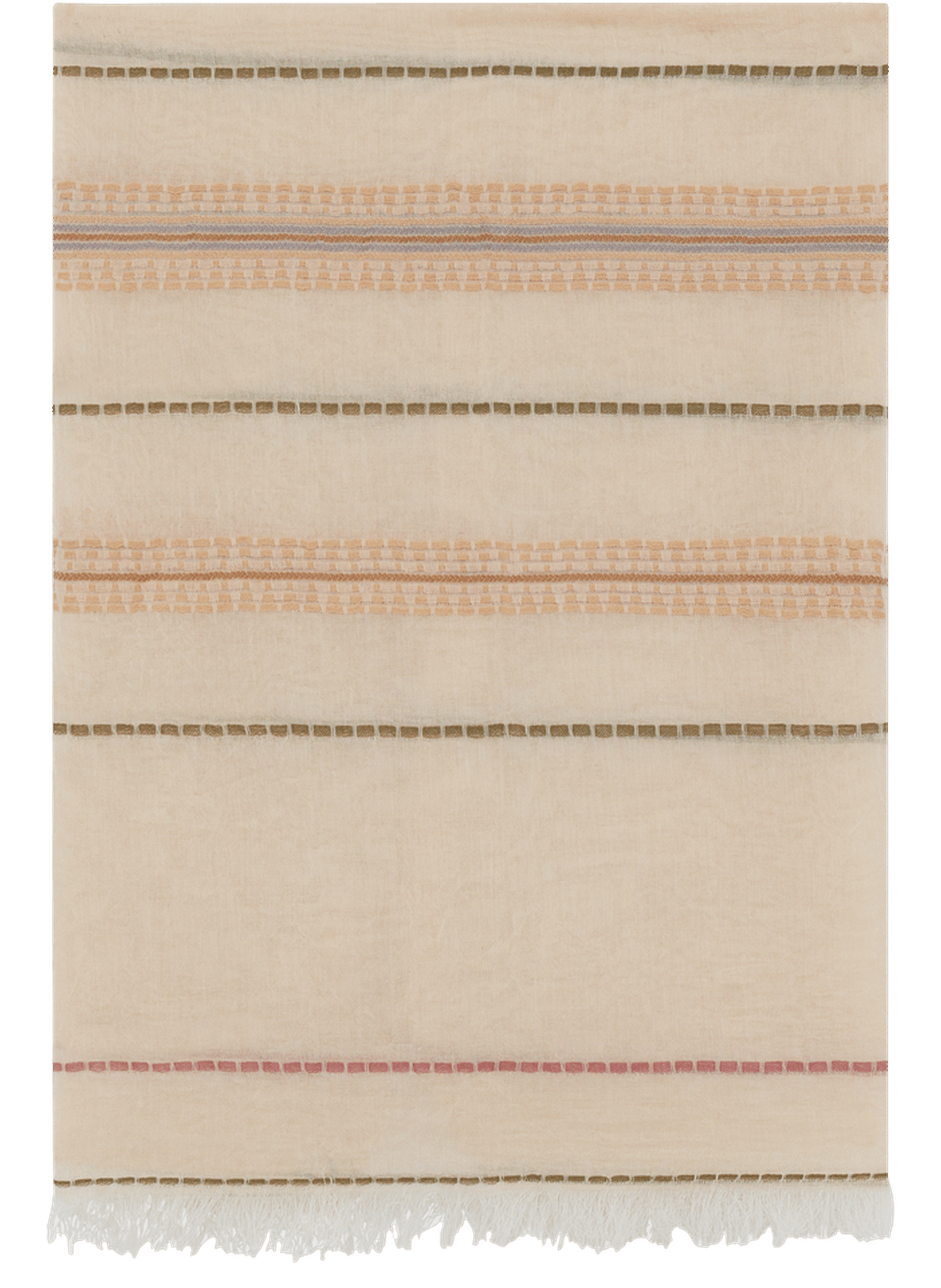 Etole à rayures en coton et modal - dana GERARD DAREL Beige