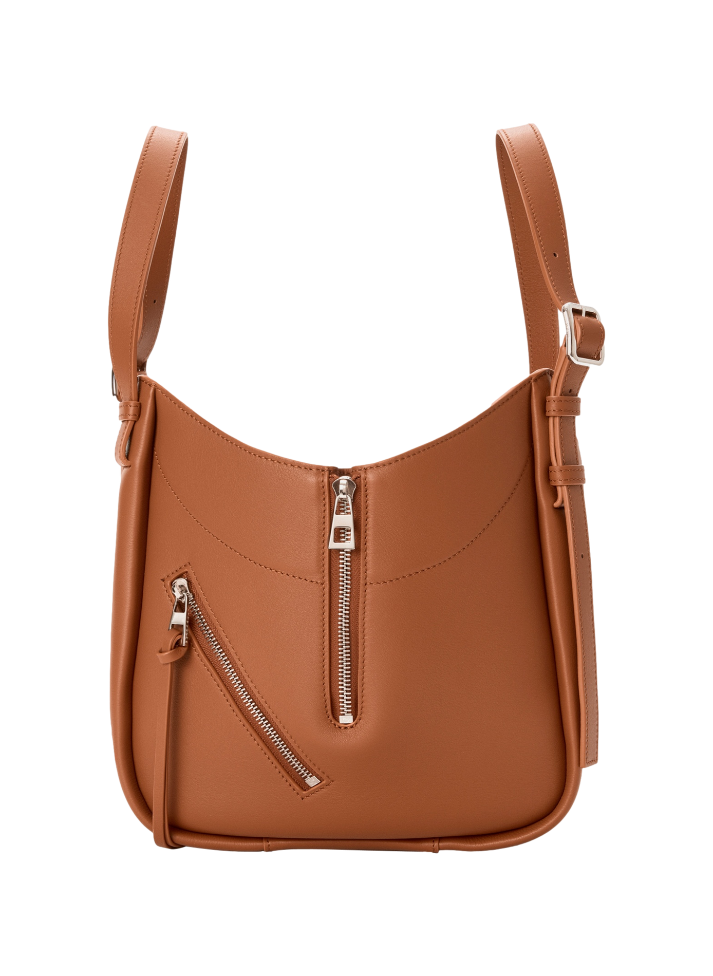 Sac Hammock Flip en cuir de veau classique LOEWE Beige