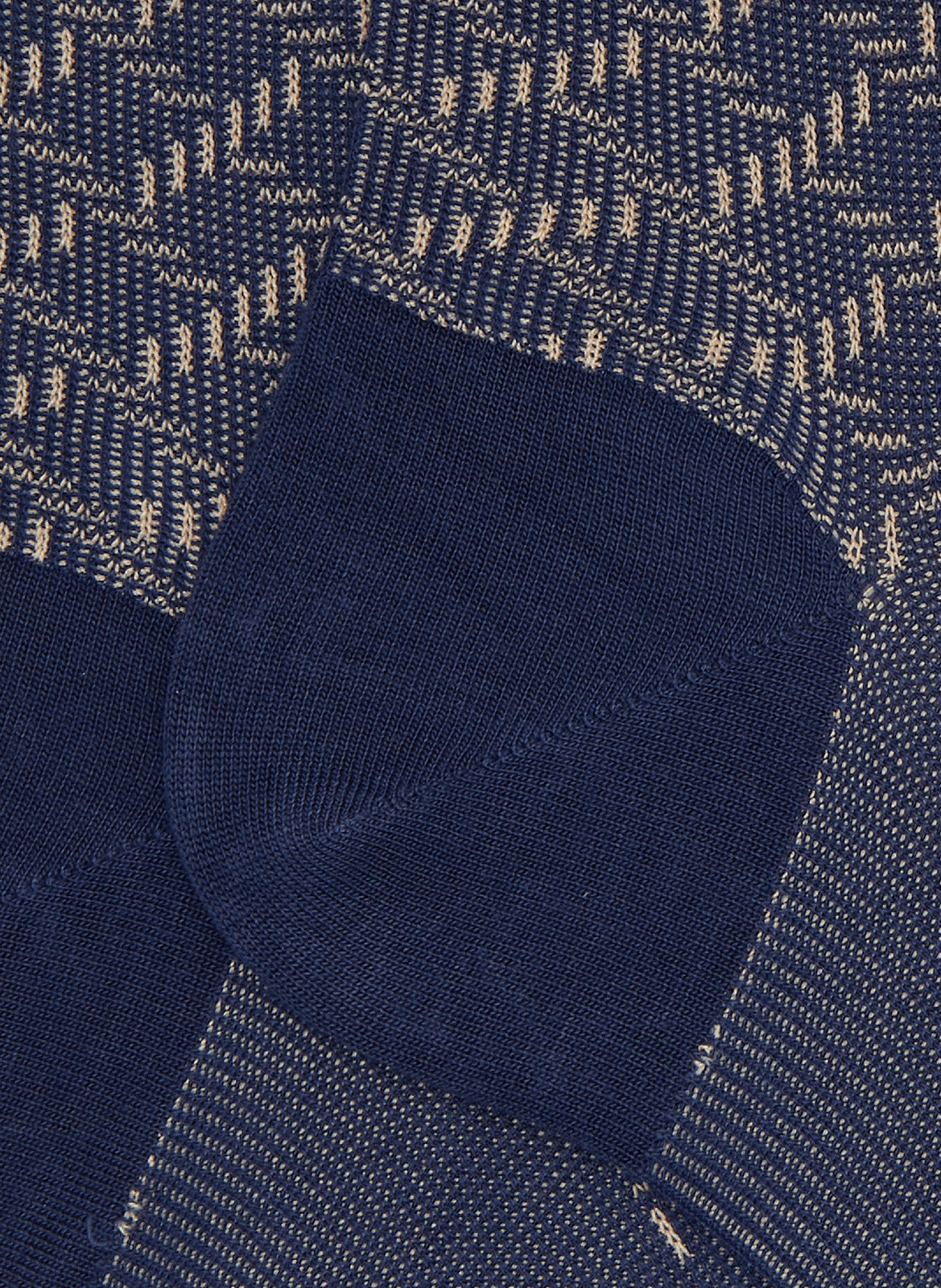 Mid-calf patterned socks DORÉ DORÉ Blue