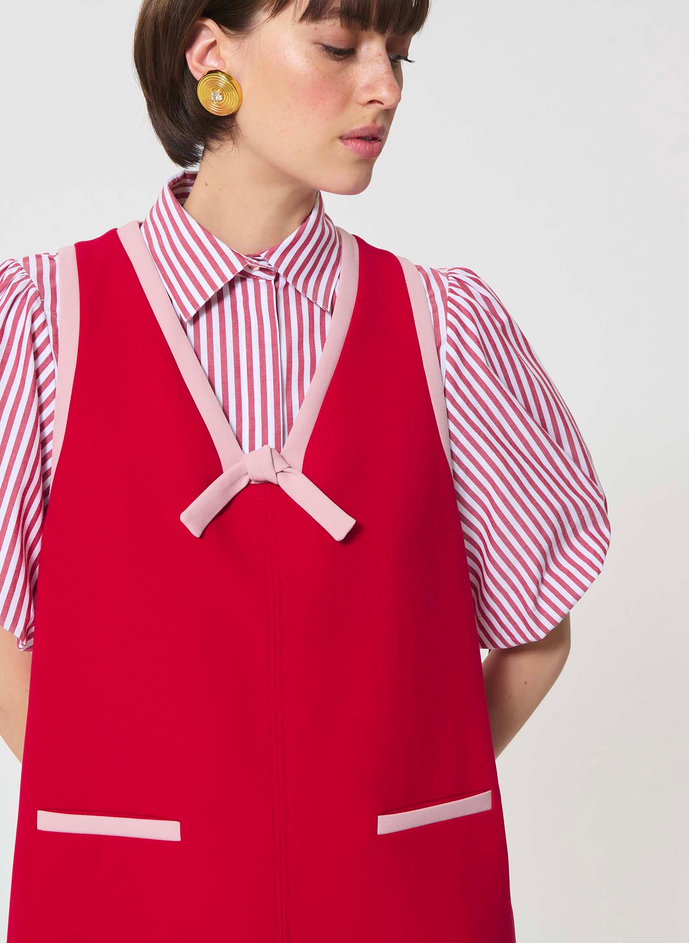 Robe rule TARA JARMON Rouge