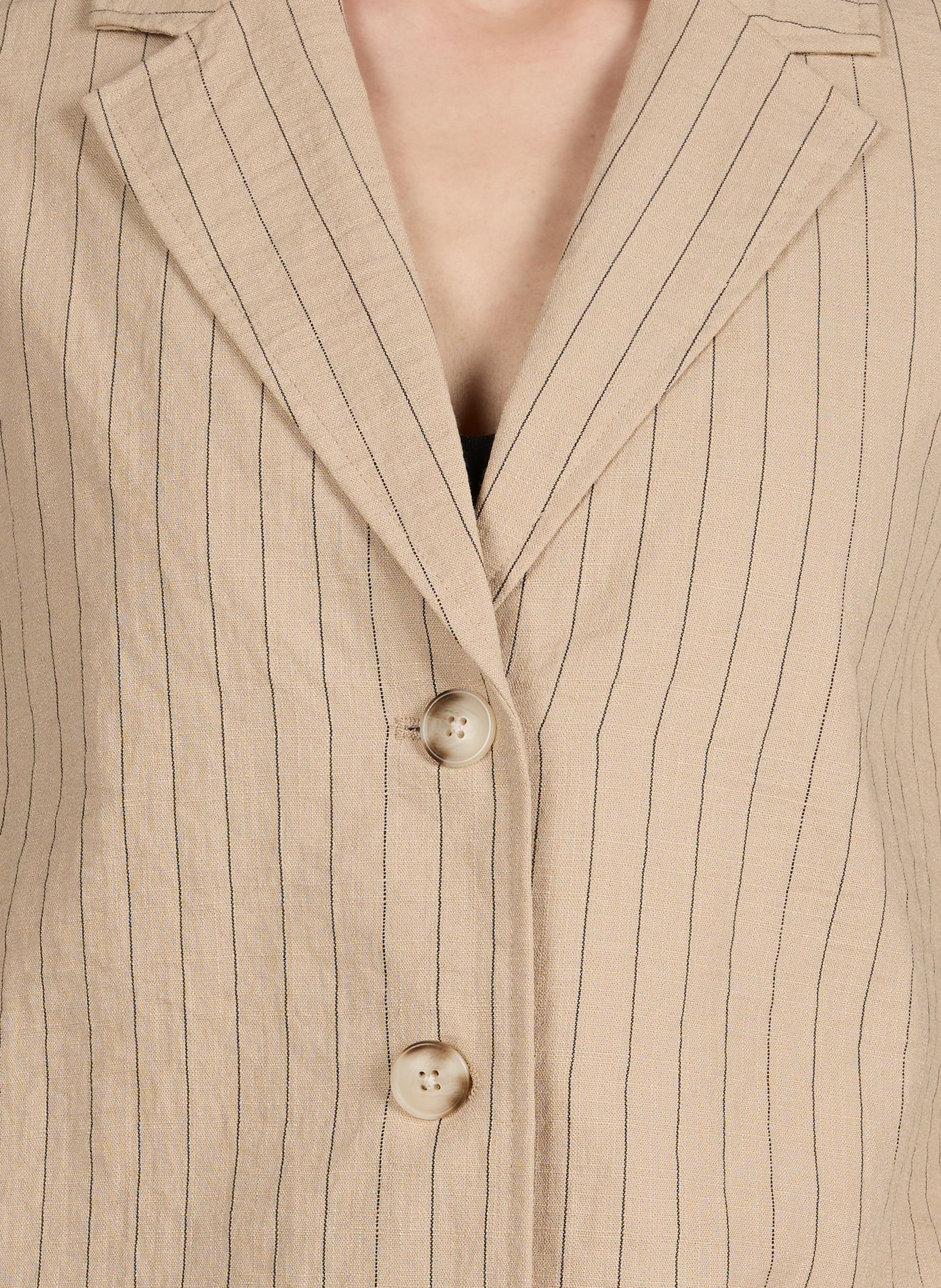 Veste Objrini à manches longues OBJECT Beige