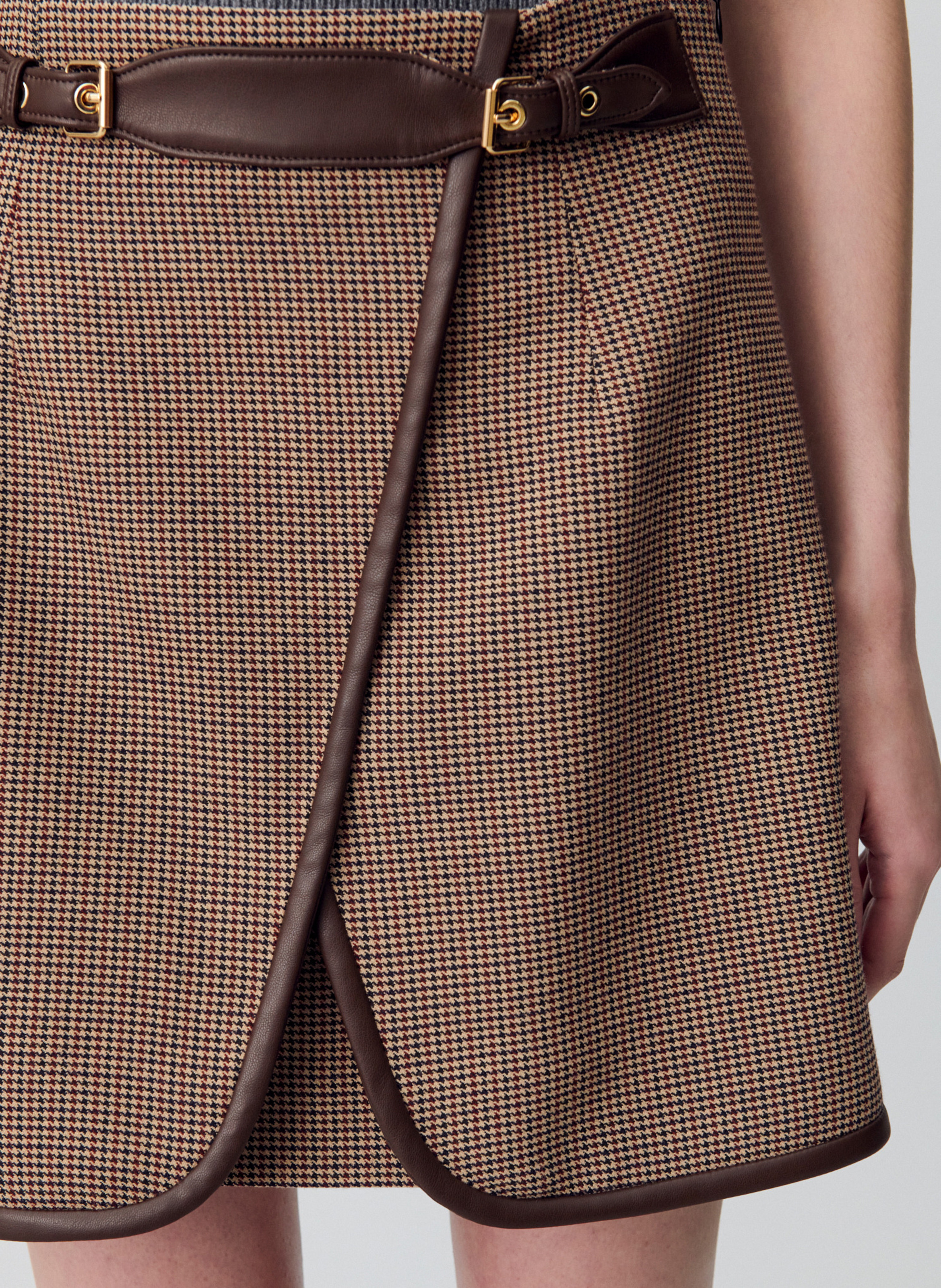 Jupe courte sila CLAUDIE PIERLOT Multicolore