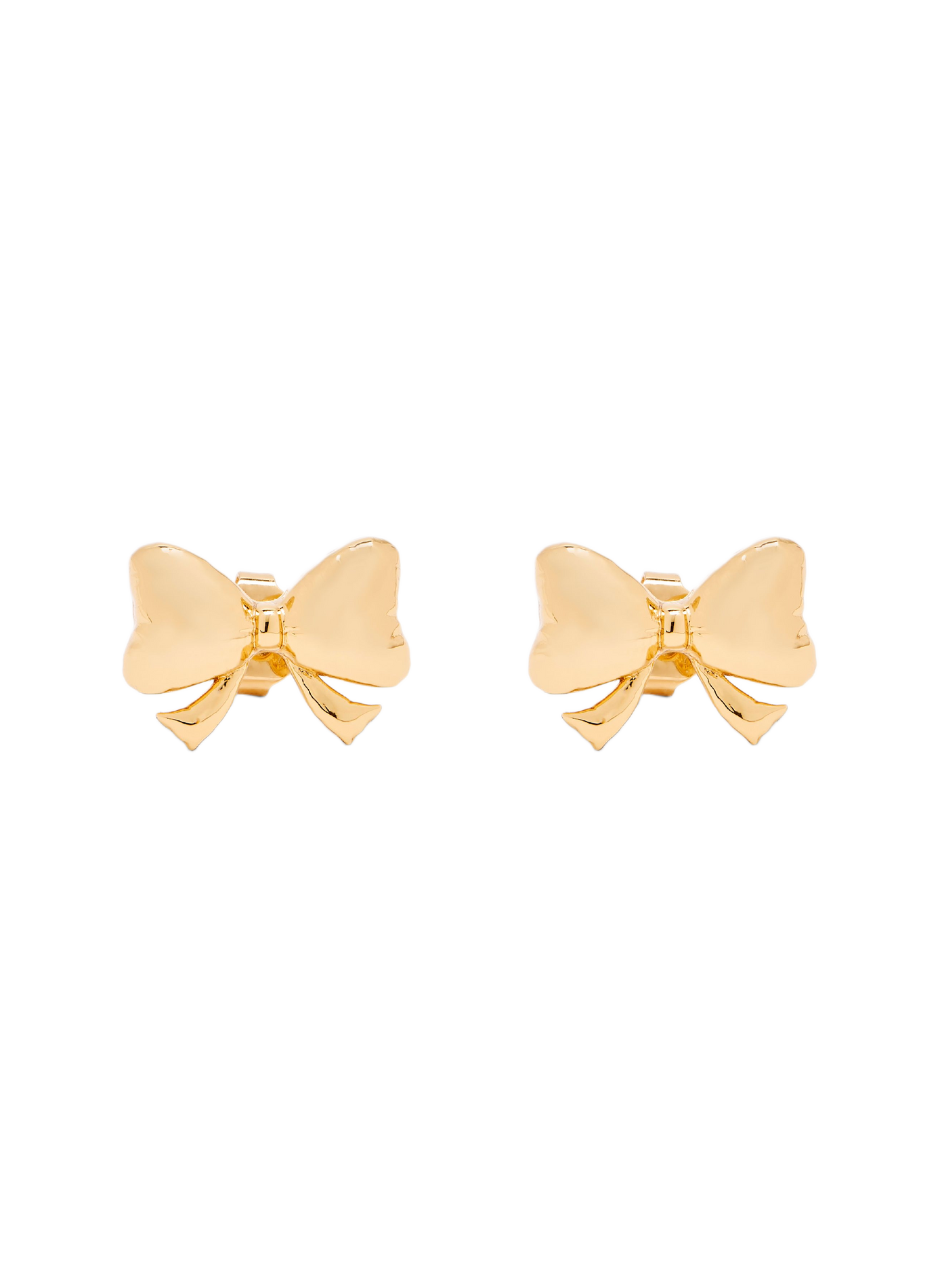 Boucles d'oreille studs The Bow MARC JACOBS Doré