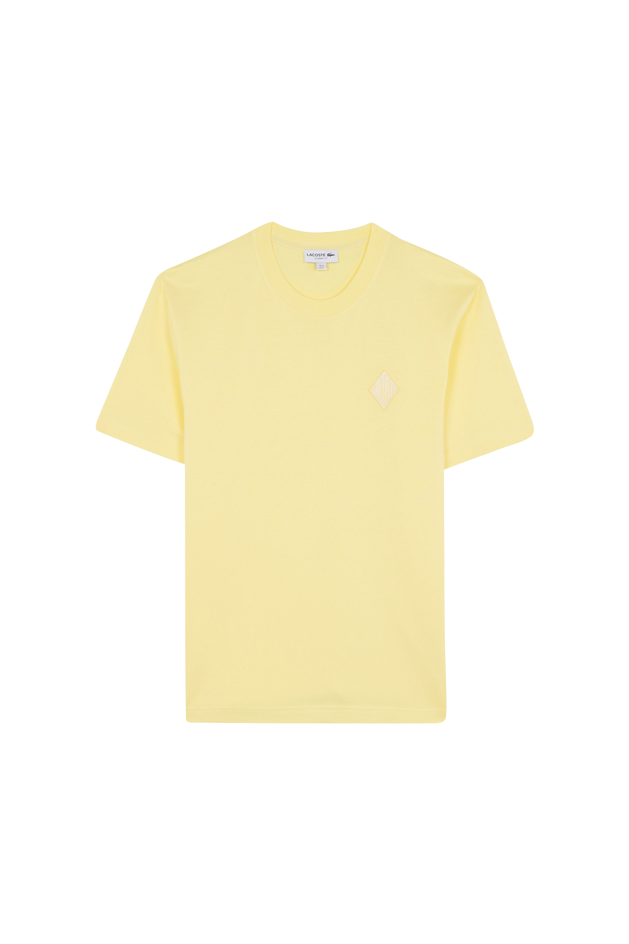 T-shirt tee-shirt LACOSTE Jaune