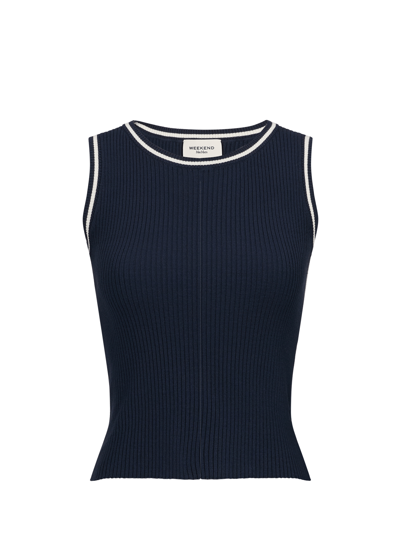 Ärmelloses Top in Uni-Farbe MAX MARA WEEK END Blau