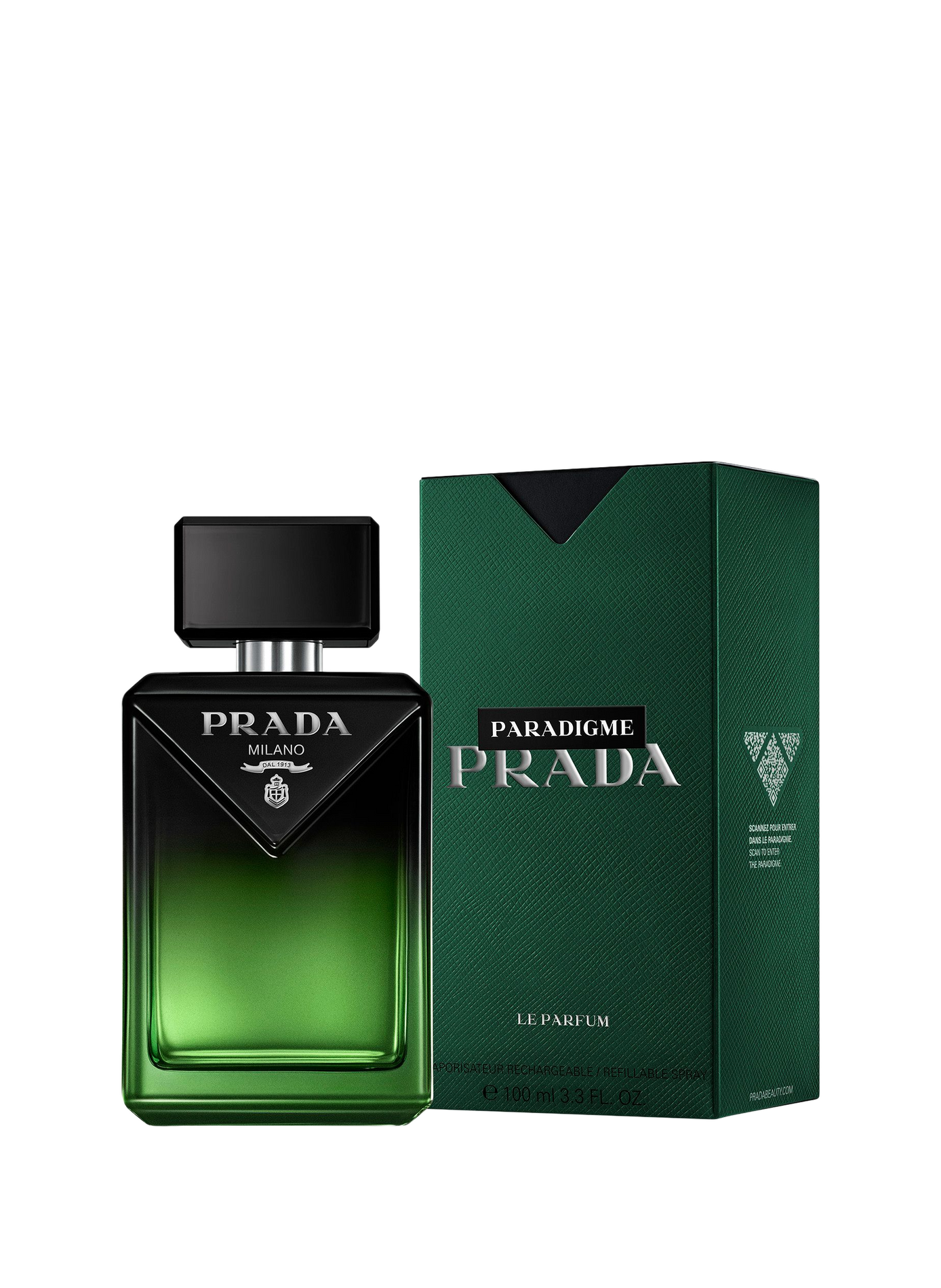 Paradigma - Houtachtige ambergeur voor heren met langdurige geur PRADA No color