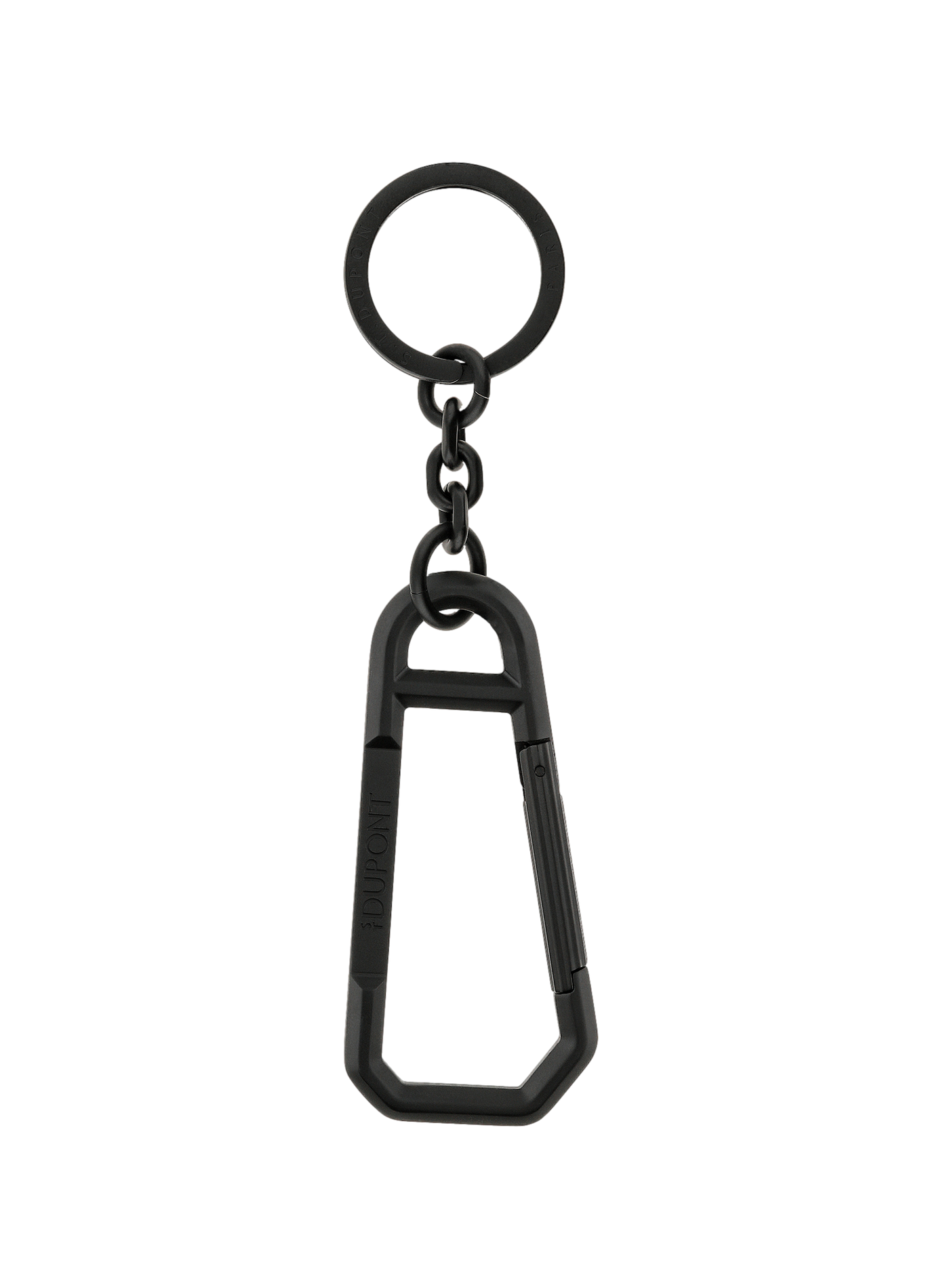 Porte clés mousqueton S.T. DUPONT Noir