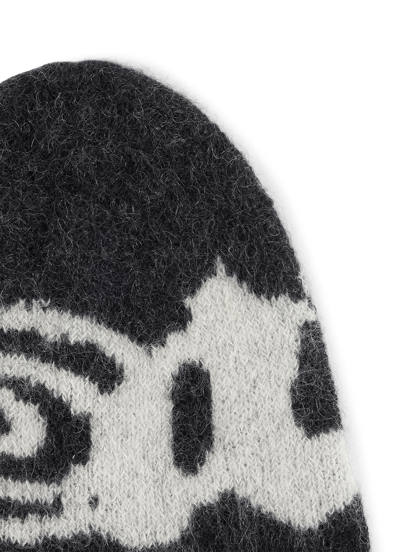 Mohair and Wool-Blend Beanie | Black ROA Men