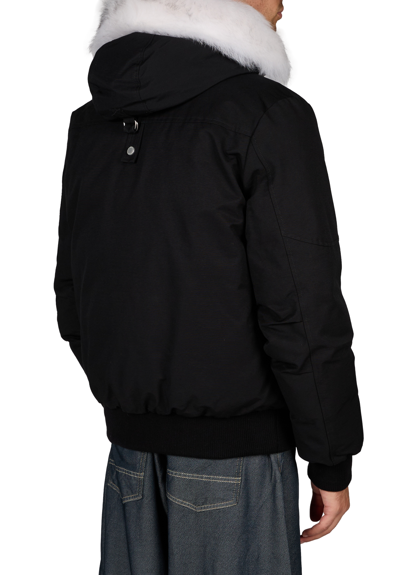 Straight hooded parka in Original Ballistic MOOSE KNUCKLES Beige