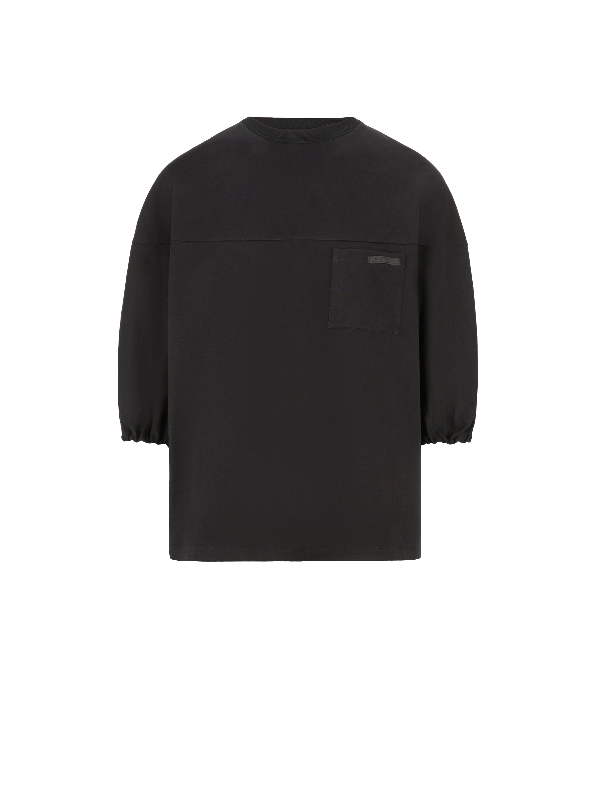 PRADA T-shirt ample en coton  Noir