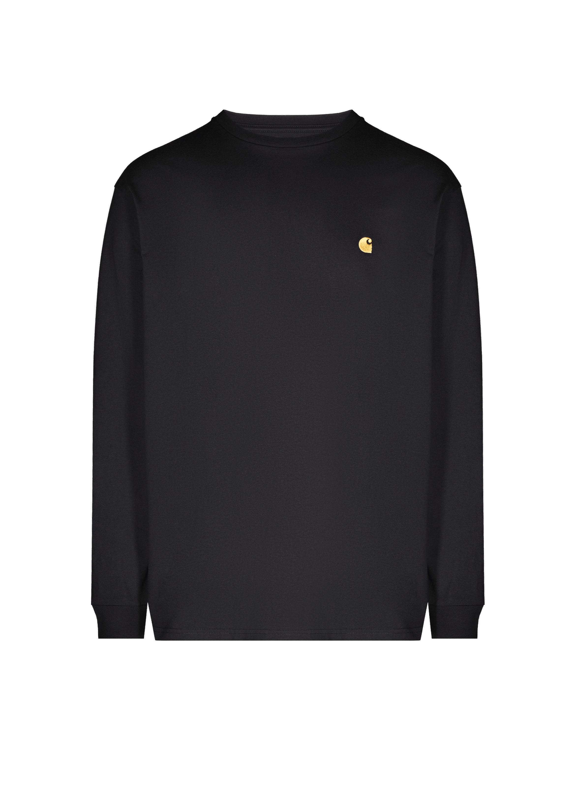 CARHARTT WIP T-shirt à manches longues en coton Noir