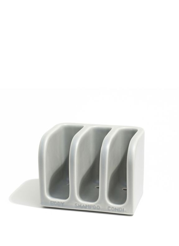 BEAUTY DISRUPTED Trio soap dish Grey