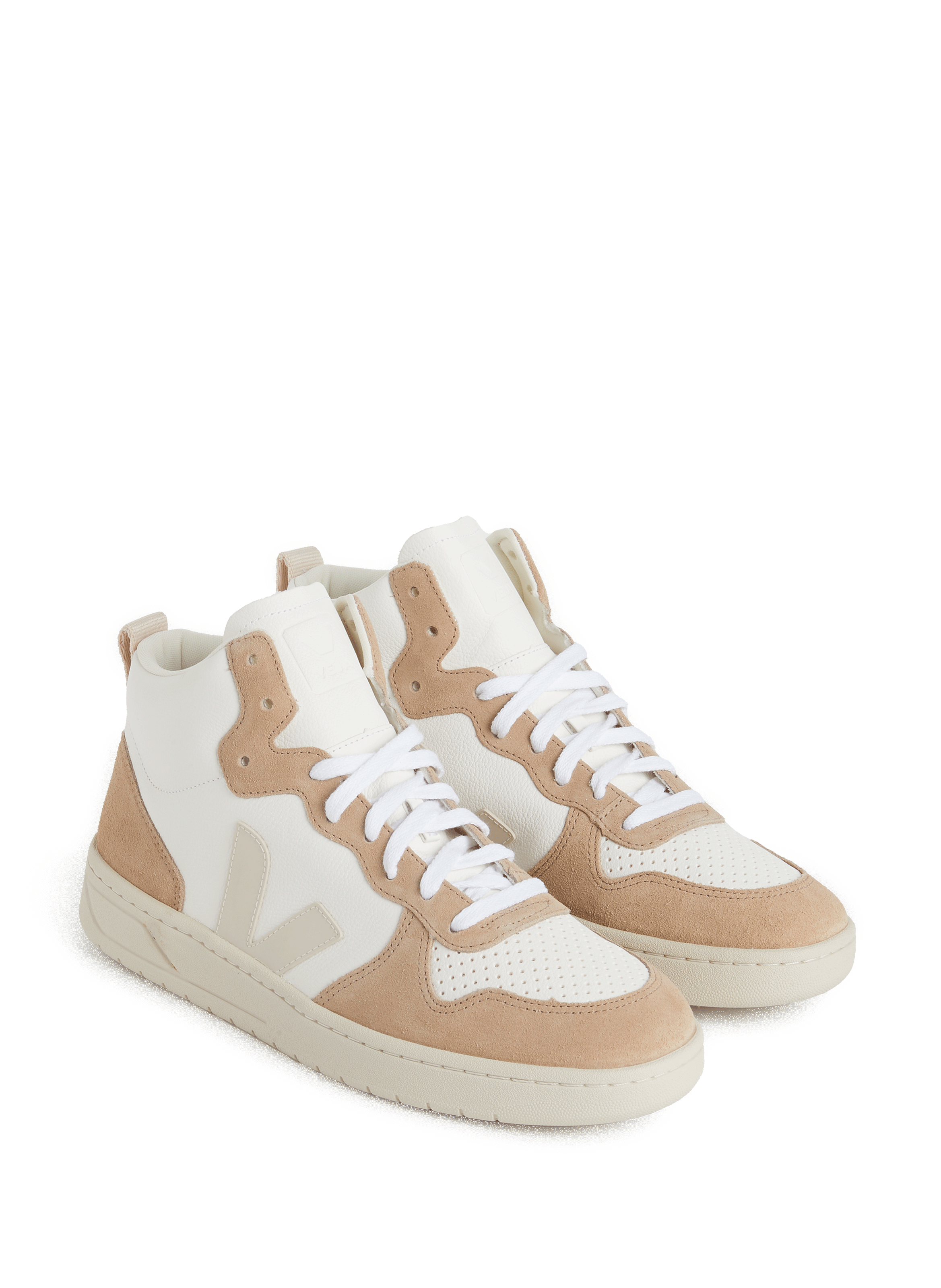 Baskets V-15 en cuir