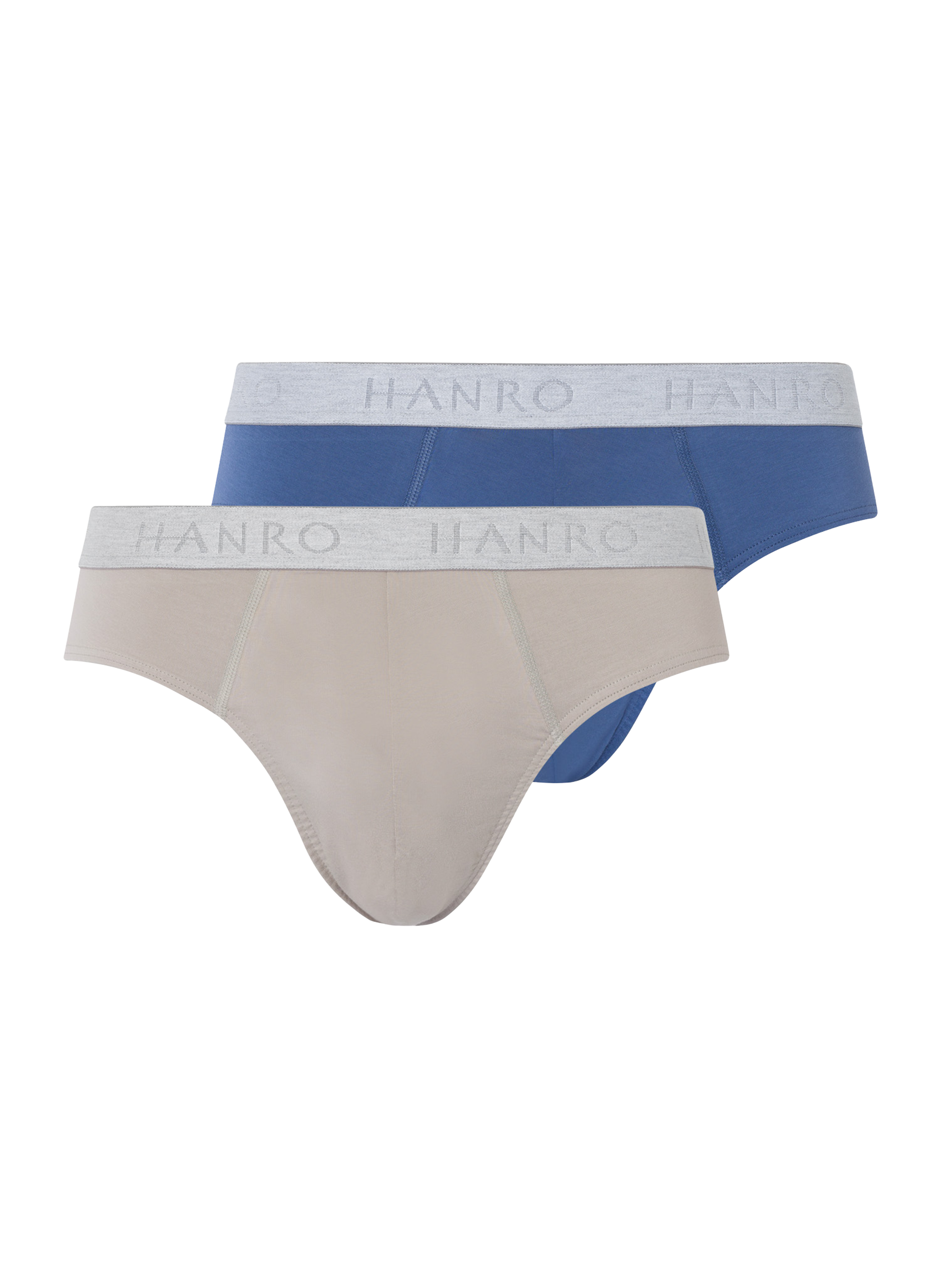 LOT DE 2 SLIPS EN COTON HANRO pour HOMME